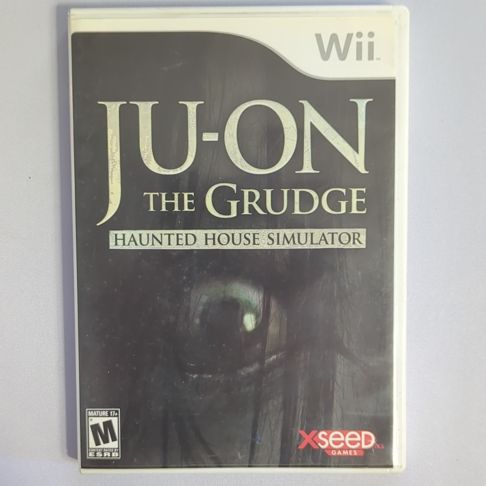 XSEED Games Ju-On: The Grudge Haunted House Simulator Wii CASE & MANUAL ONLY