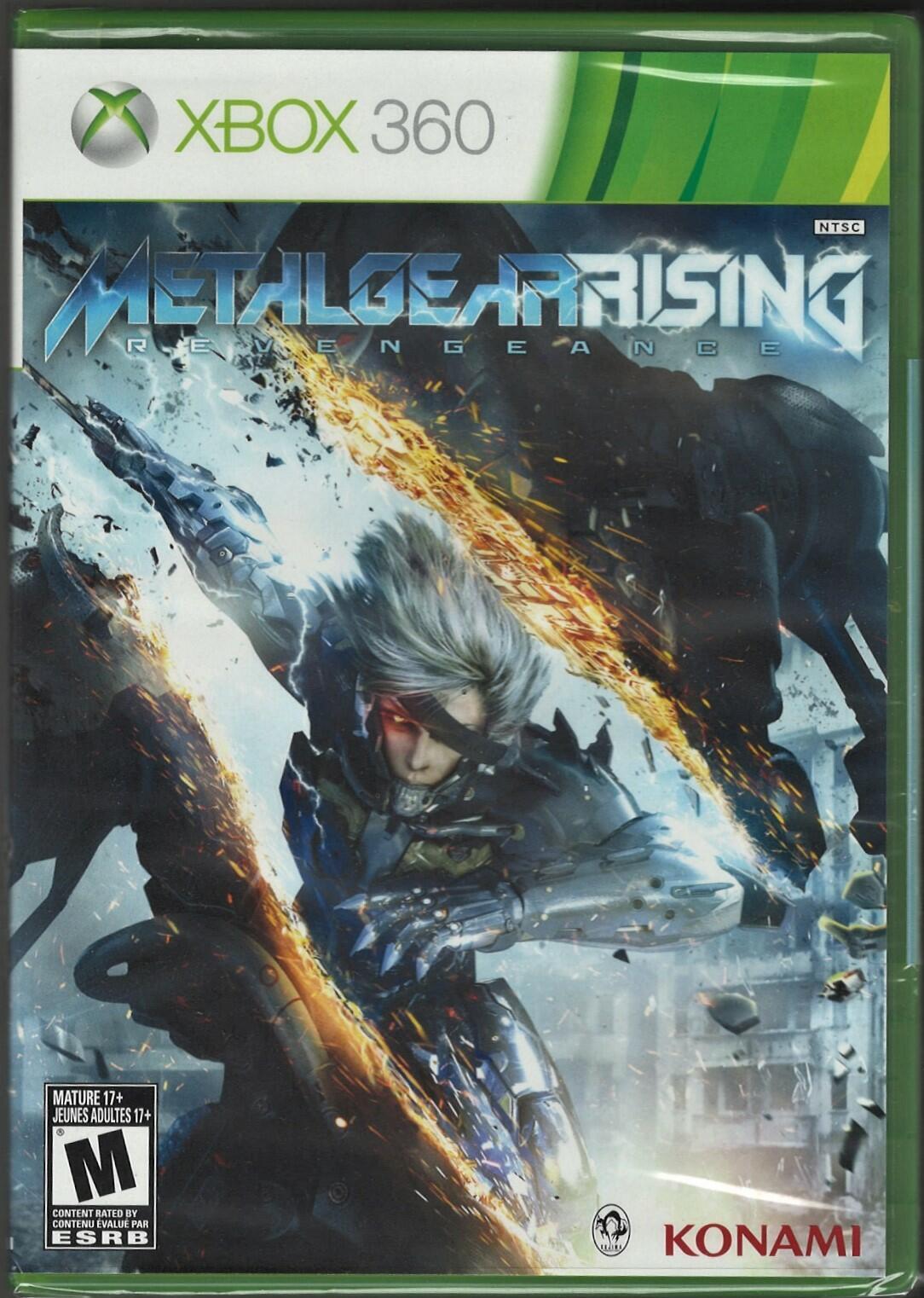Metal Gear Rising: Revengeance Xbox 360 BC XB1 (Brand New Factory Sealed US Vers
