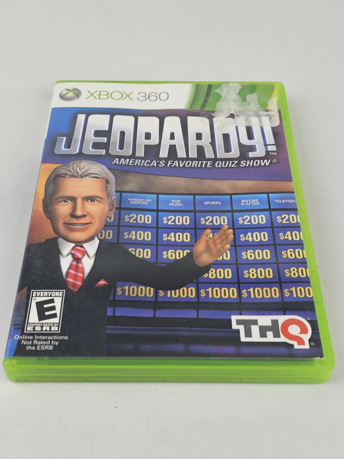 Jeopardy America’s Favourite Quiz Show Xbox 360 2012 Complete Alex Trebek