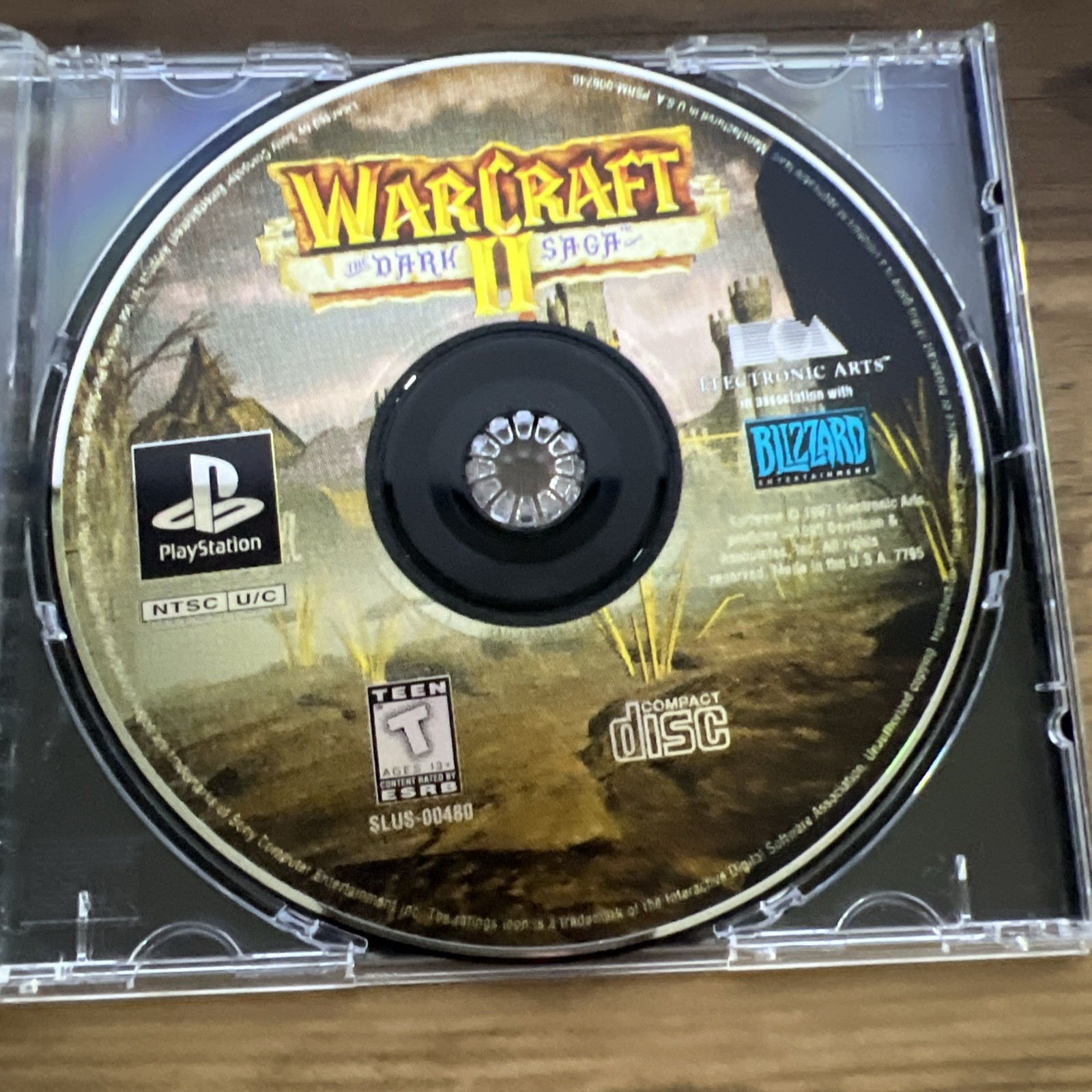 Dune 2000(Disc Only), Warcraft 2, PS! Mouse (PS1, 1999) – Tested – RTS Bundle