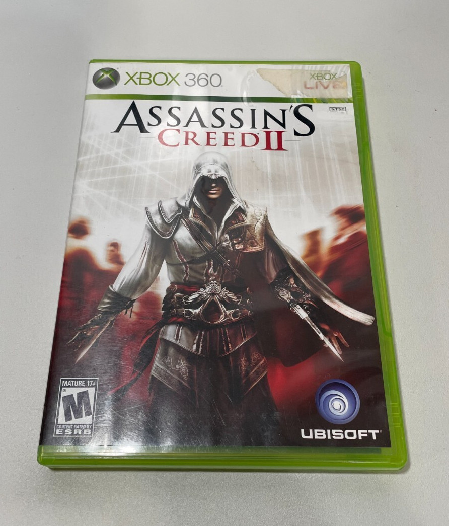 Assassin’s Creed II (Microsoft Xbox 360, 2009) Tested Complete CIB Very Good