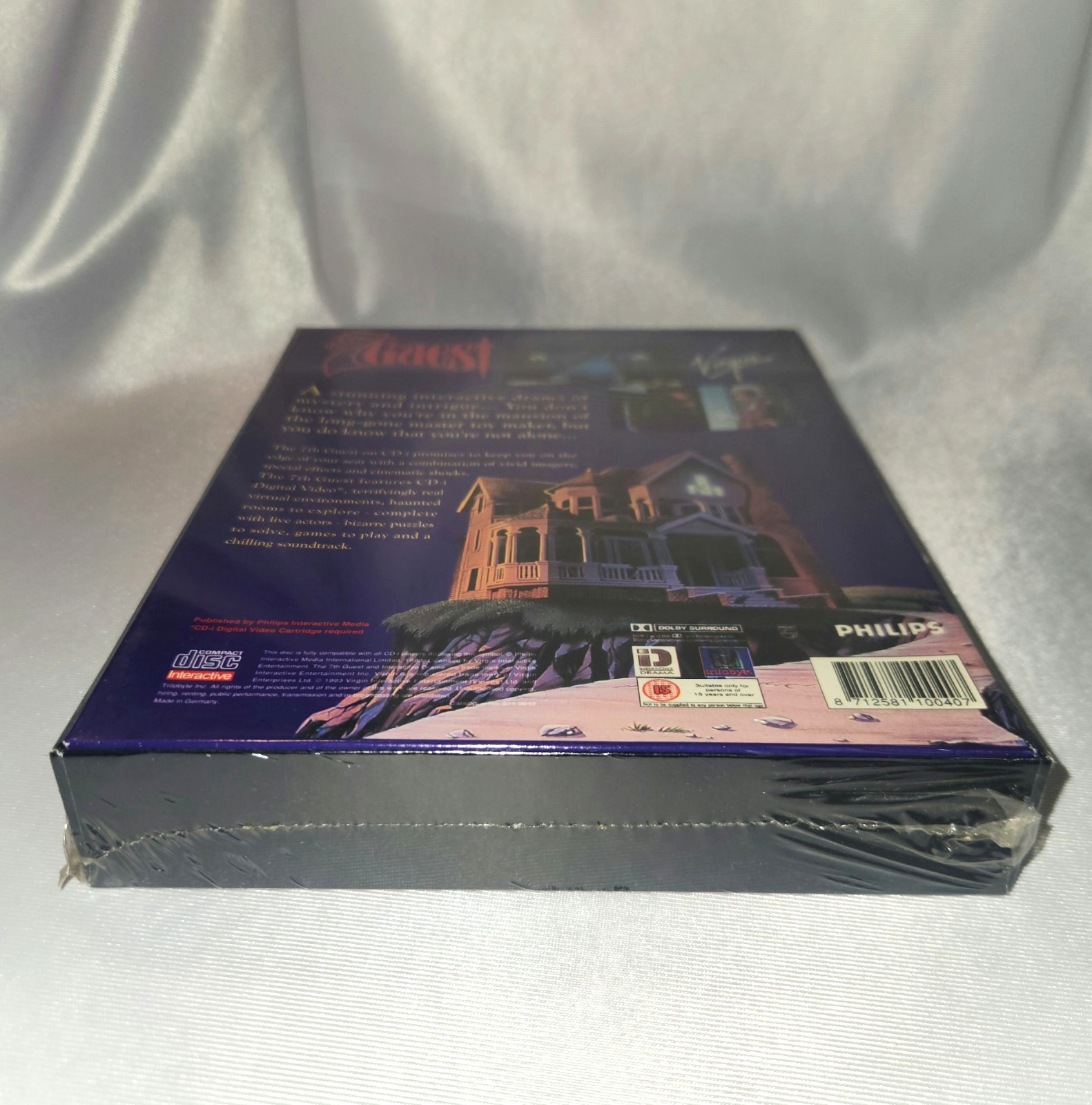 The 7th Guest (Philips CD-i, 1993) Virgin New Factory Sealed Made in Germany