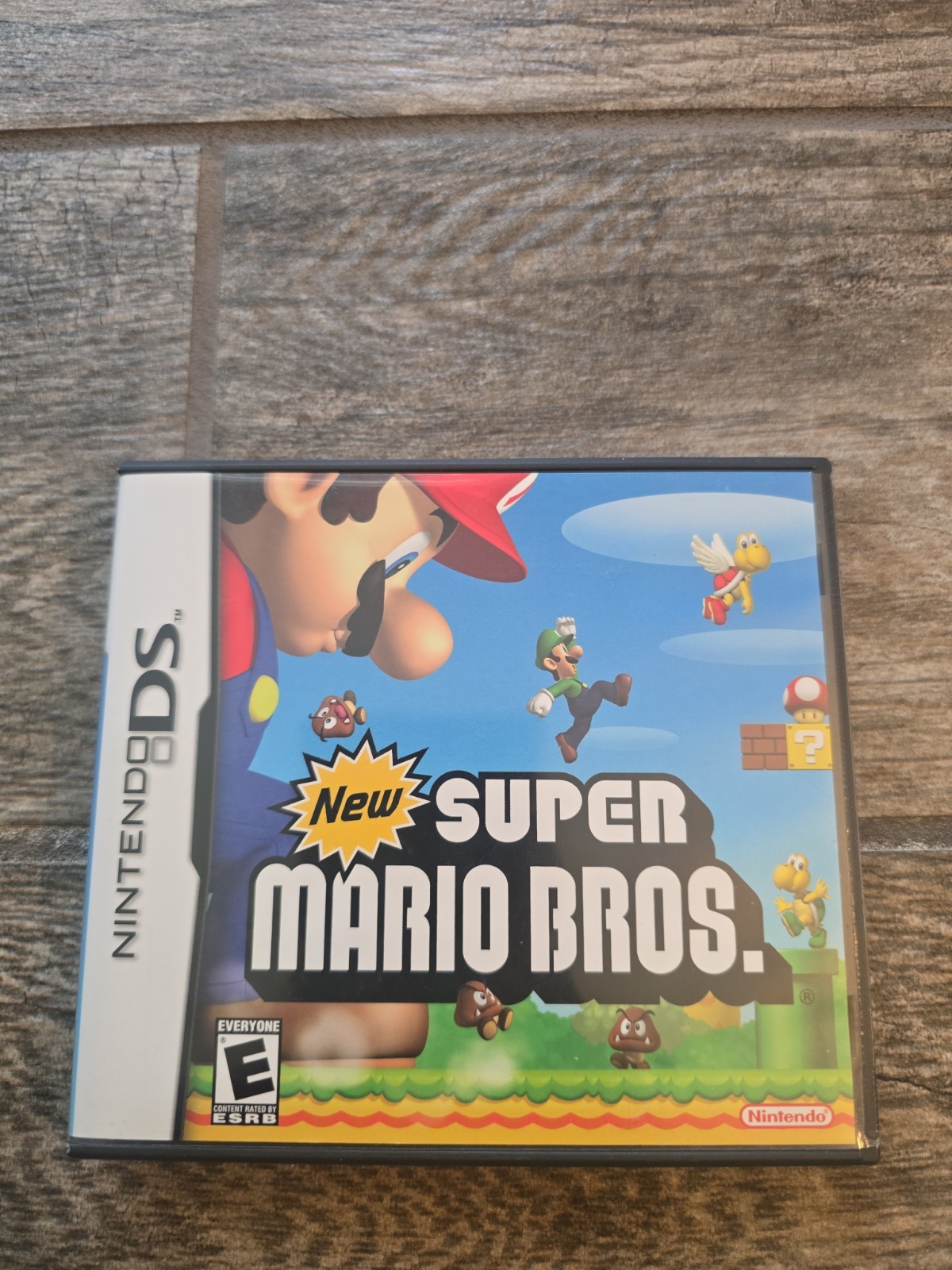 Super Mario Bros Nintendo DS Complete CIB w/ Manual & Inserts Tested Authentic
