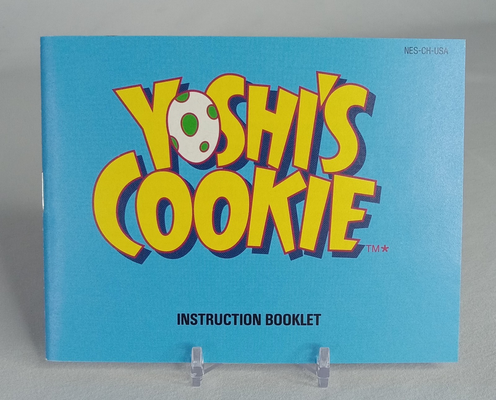 Yoshi’s Cookie Nintendo NES CIB Complete in Box insert Tested Working Video Game