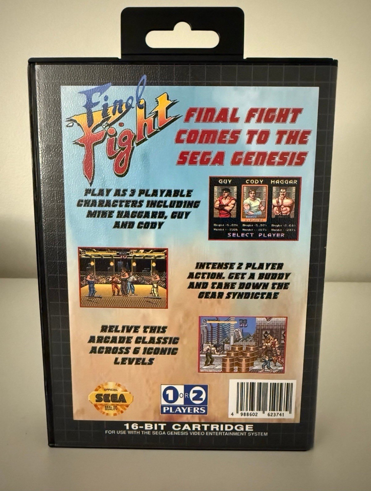 Final Fight MD (Sega Genesis) Full Game