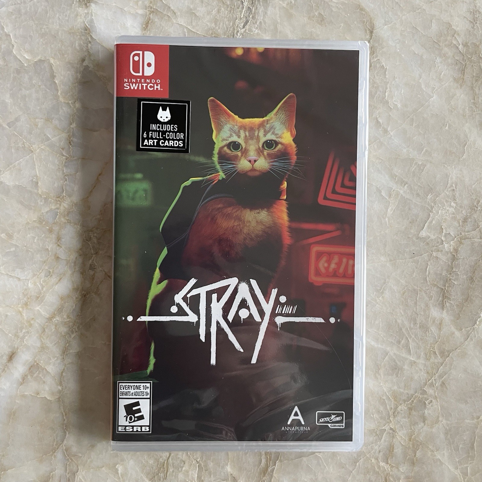 NINTENDO SWITCH “STRAY” GAME – BRAND NEW SEALED GAME