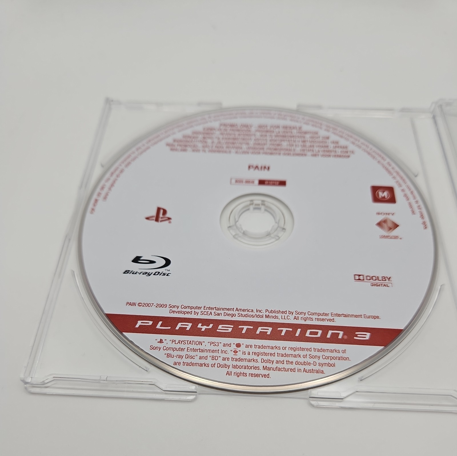 Pain – PS3 – Rare Promo Copy- Never Played