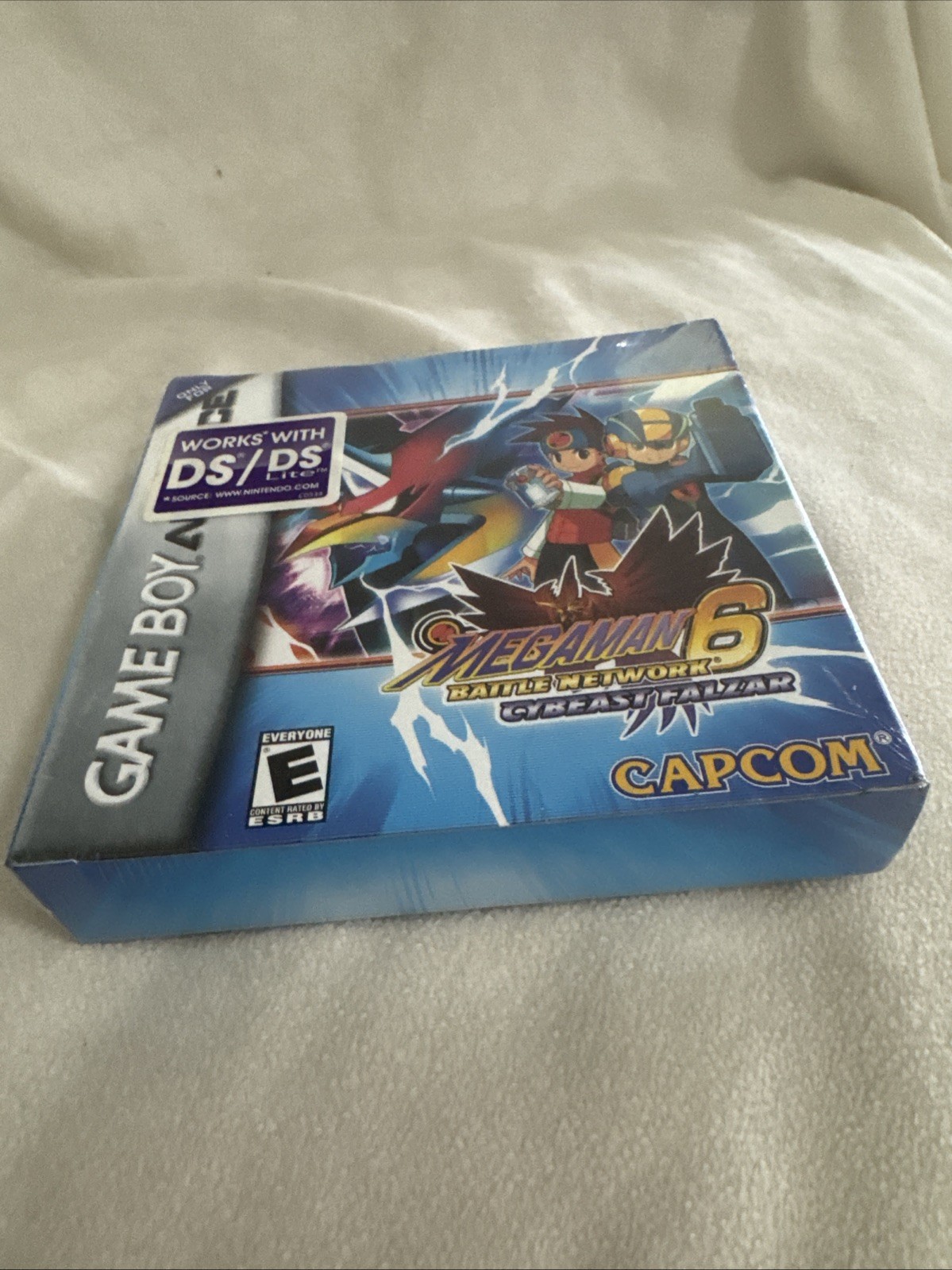 New Sealed Mega Man Battle Network 6 Cybeast Falzar Nintendo Game Boy Advance
