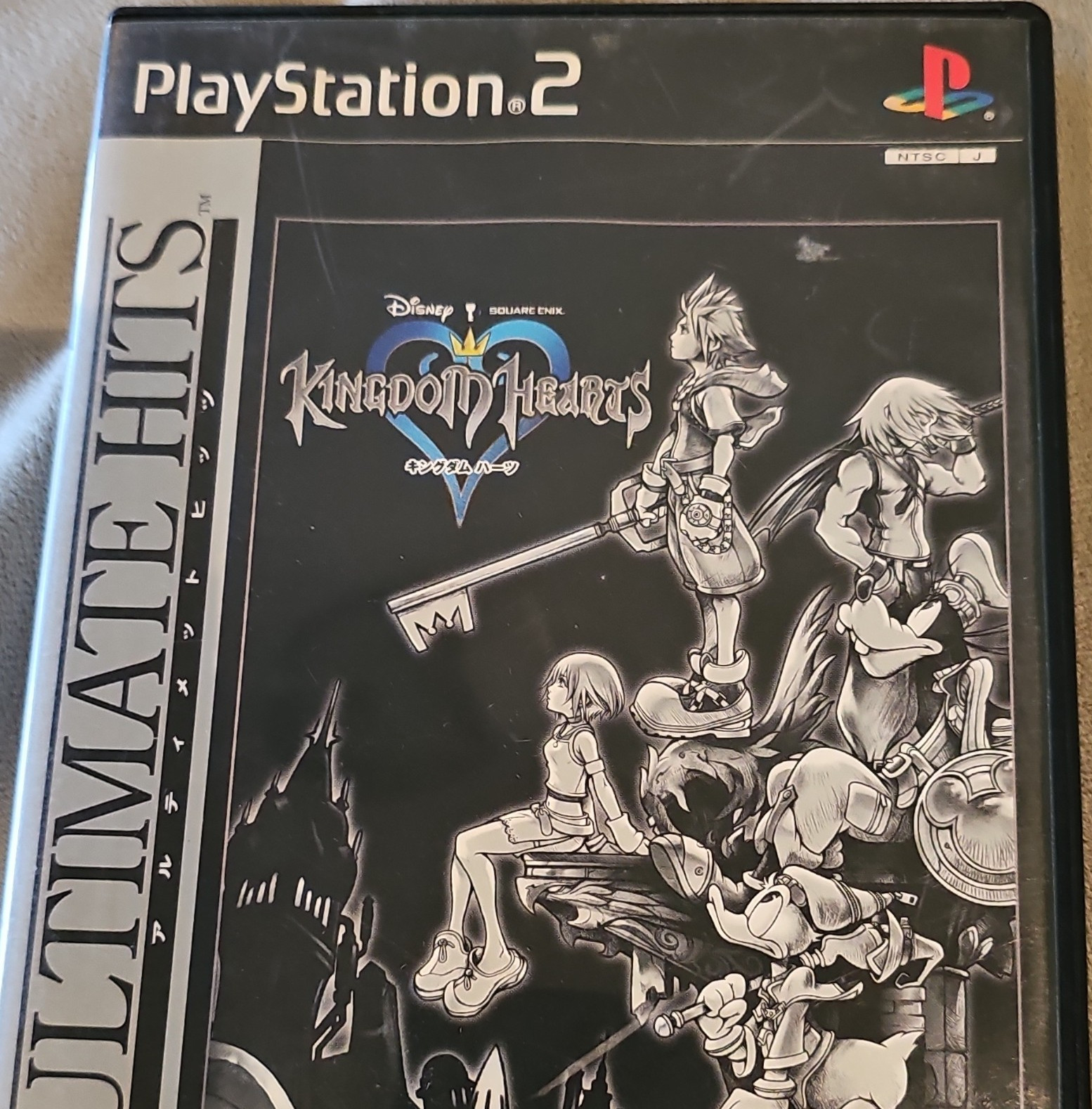 Square Enix Kingdom Hearts PS2 Role Playing Fantasy NTSC-J Manual Included JAPAN