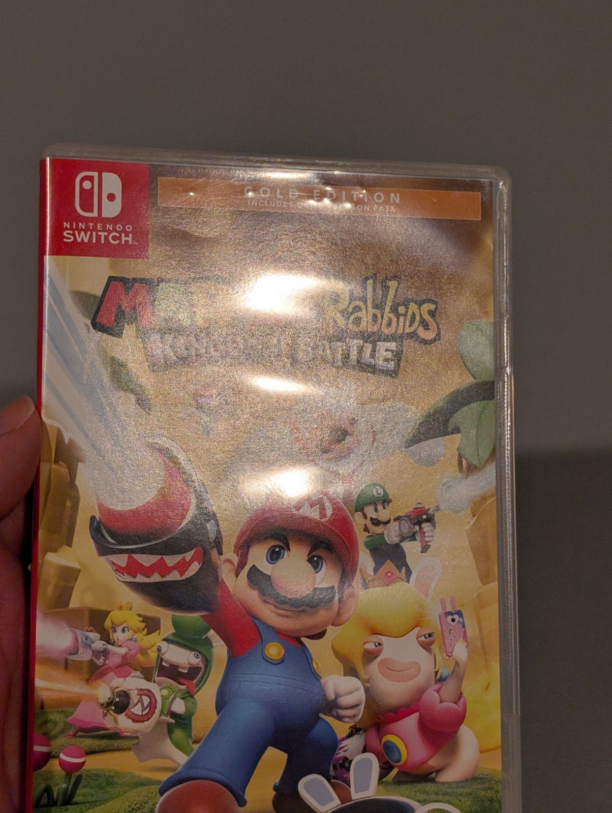 Mario+Rabbids Kingdom Battle Gold Edition – Rare Costco Edition **Code Is Used**