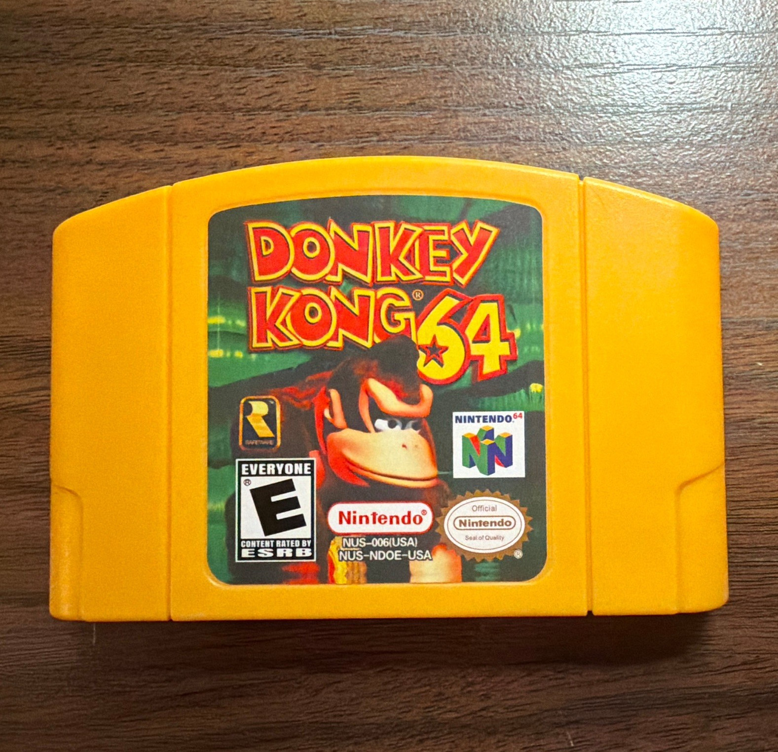 Nintendo Donkey Kong 64 N64 Game Pak Cartridge NTSC-U/C Multiplayer 1999