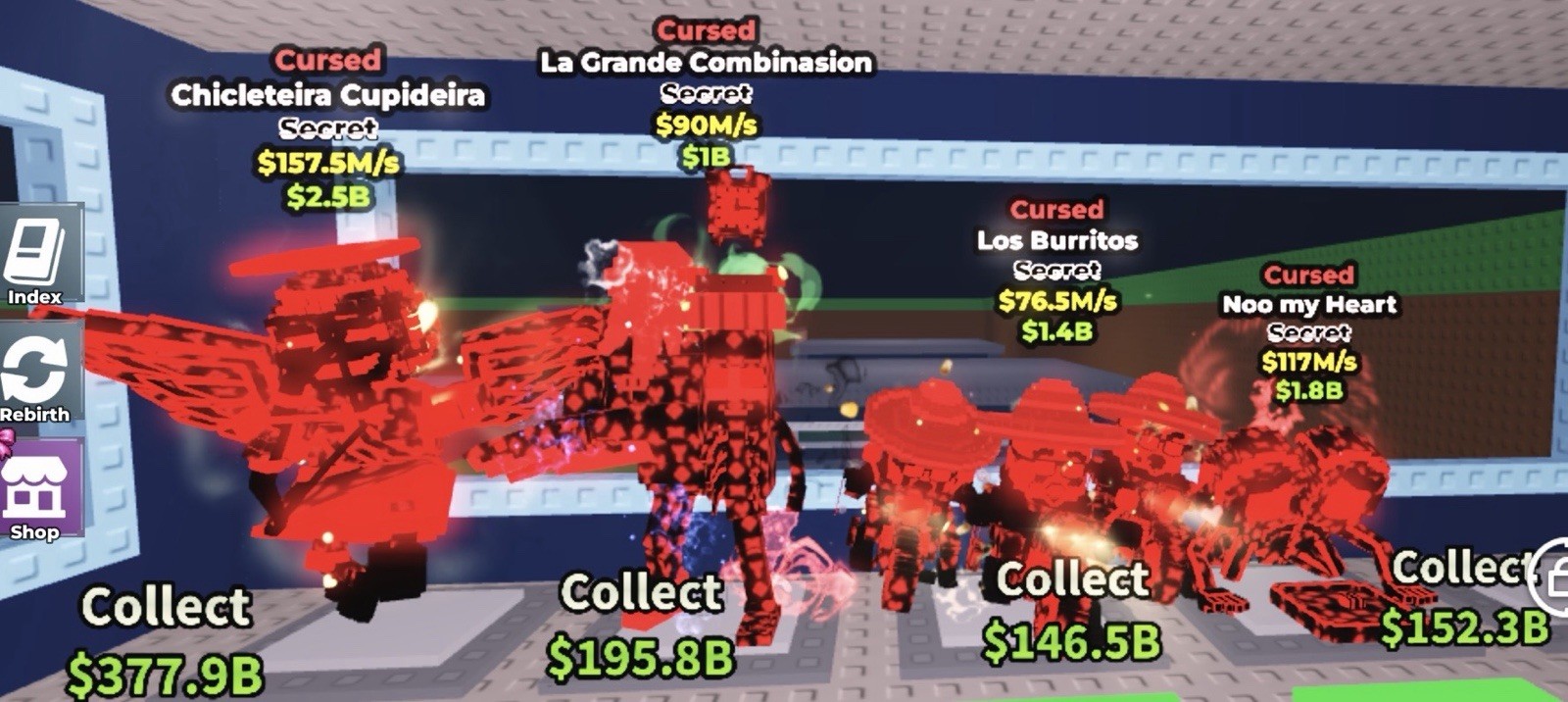 Cursed La Romatic Grande Pack! All 4