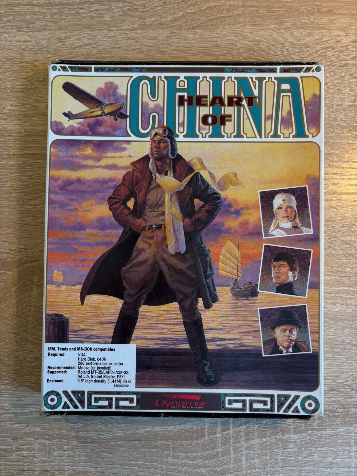 Heart Of China (1991, PC) Box And Manuals Only