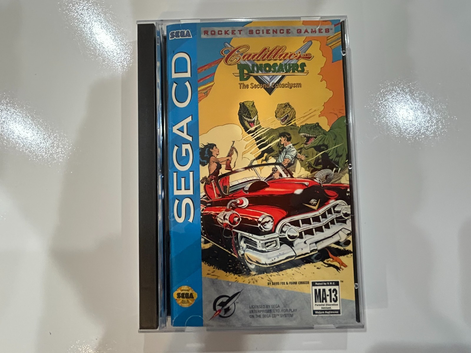 Cadillacs and Dinosaurs: The Second Cataclysm (Sega CD) Complete w Reg N MINT