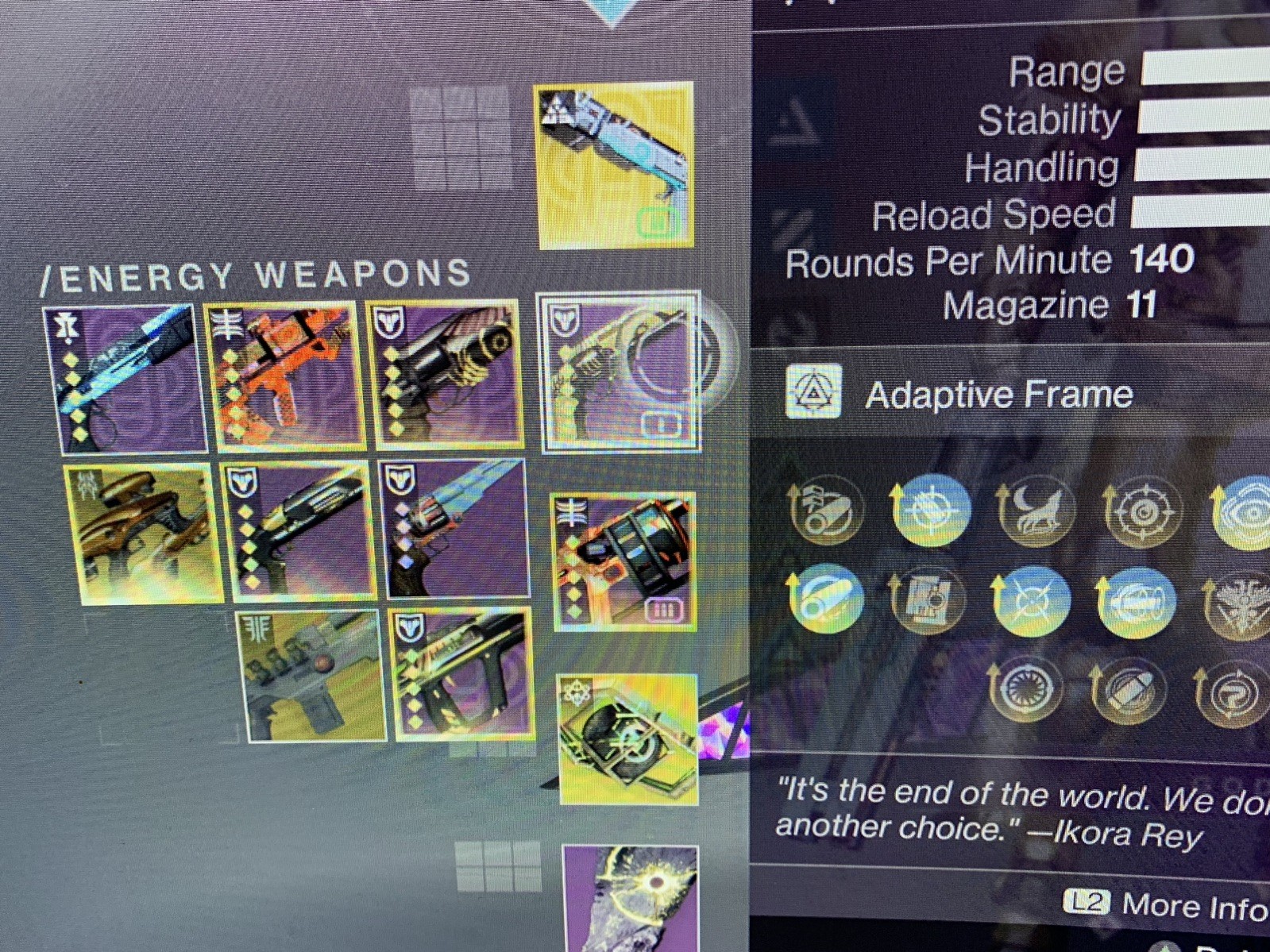 Destiny 2 Stacked acc
