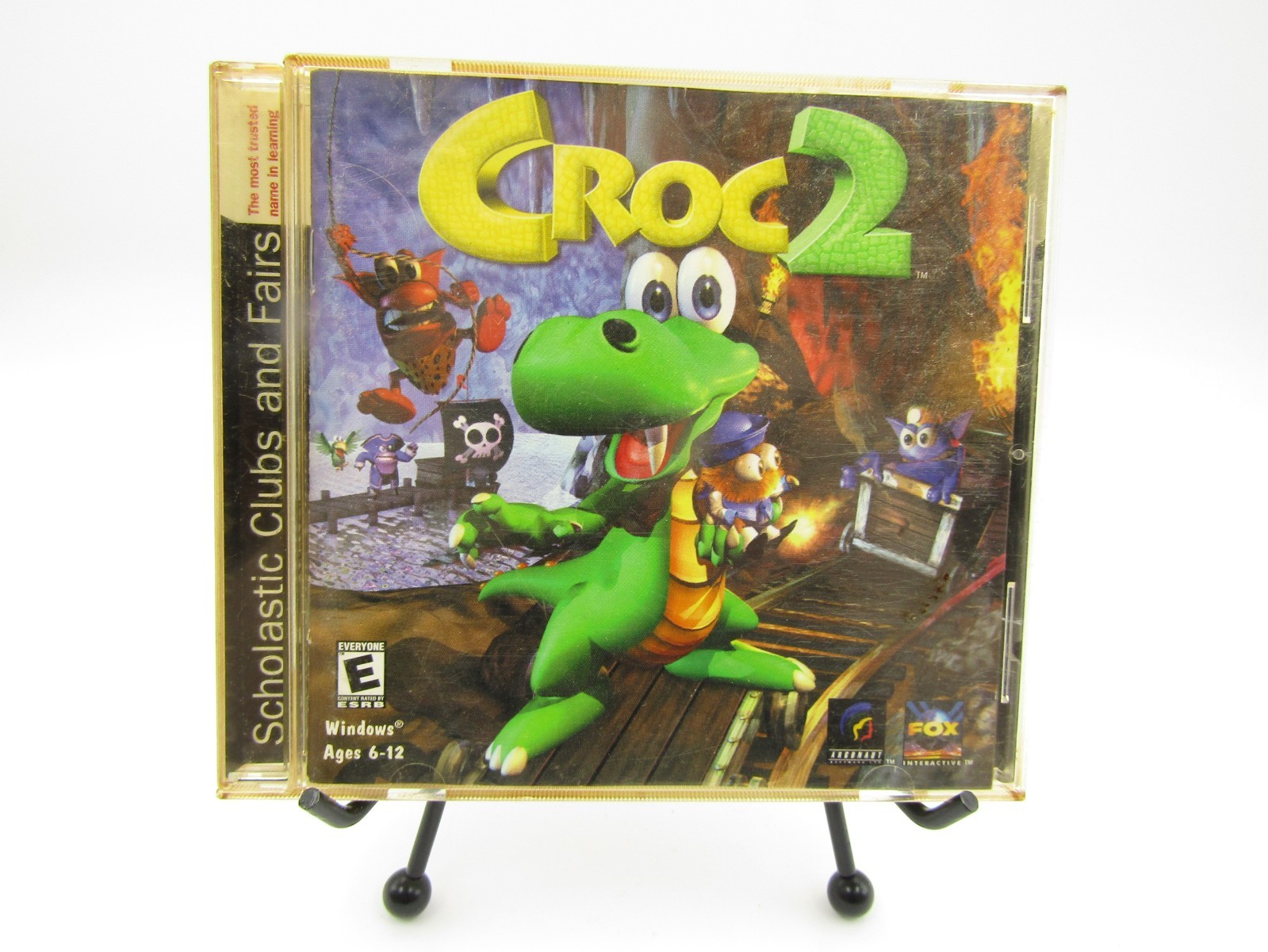 Croc 2 (PC 2000) CIB Windows CD ROM Computer Game Gobbo Platformer