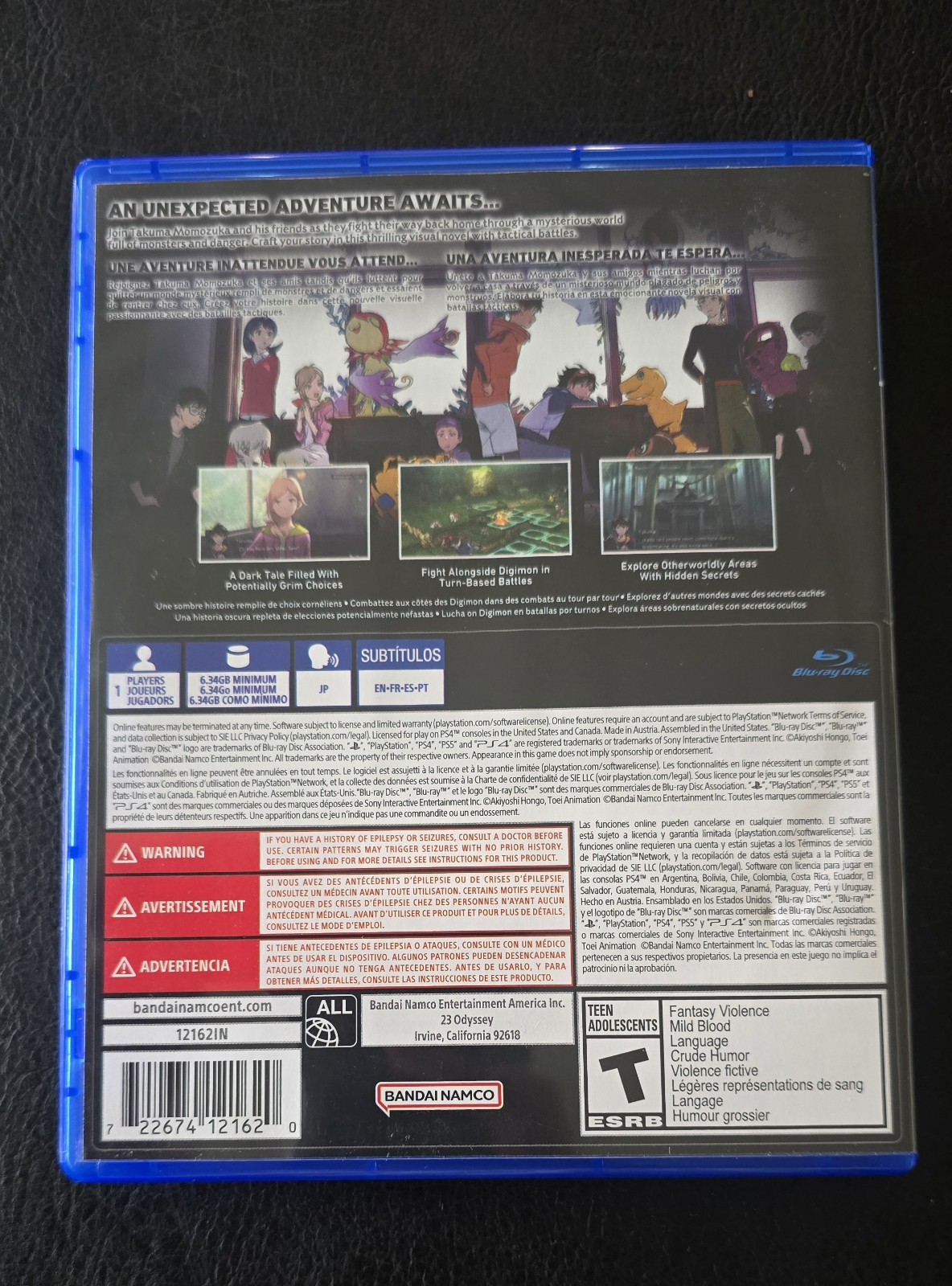 Digimon Survive (PS4) US Release