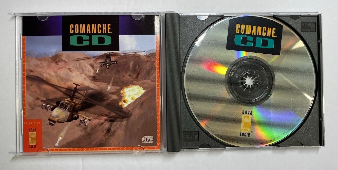 Classic PC Games Comanche Maximum Overkill & Earthsiege W/ Expansion C/W Manuals