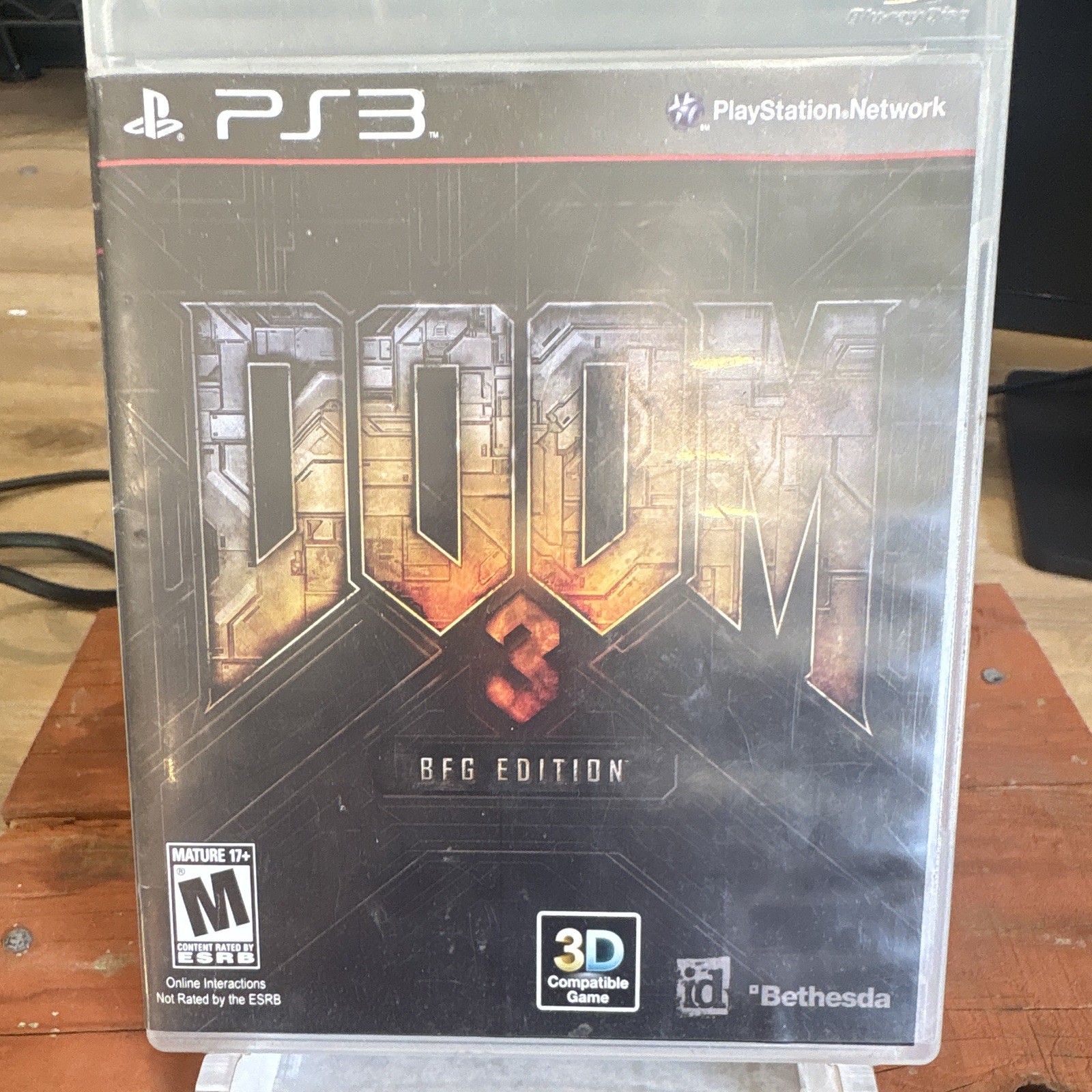 Bethesda DOOM 3 BFG Edition Sony PS3 M NTSC-U/C 2012 Online Multiplayer