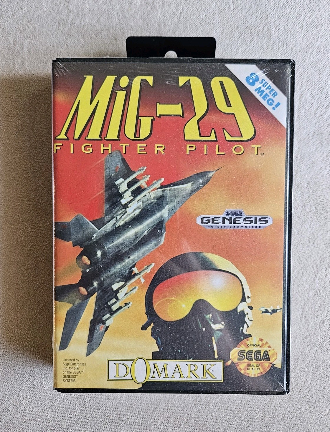 MIG-29 FIGHTER PILOT SEGA GENESIS BRAND NEW SEALED