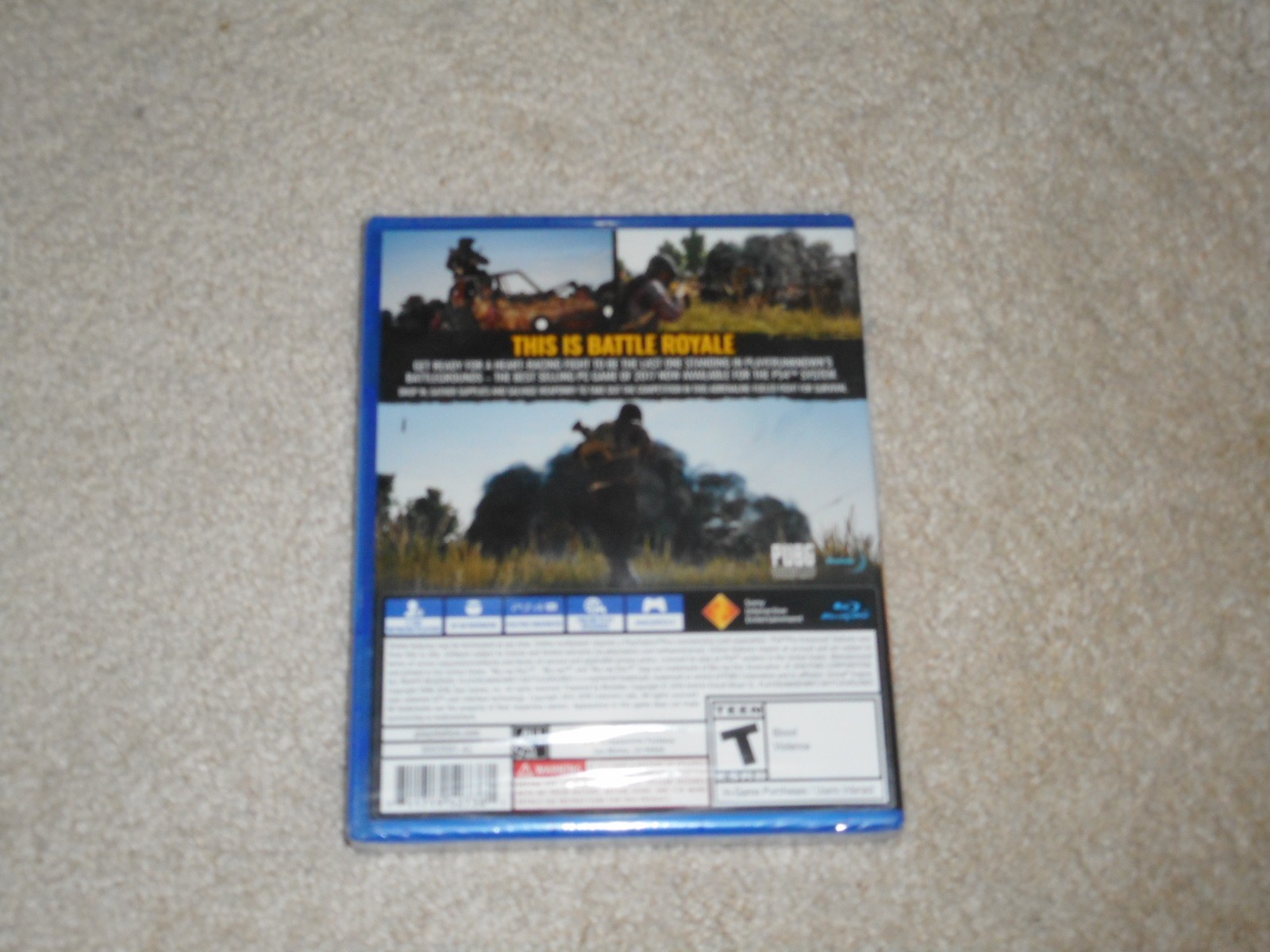 PLAYER UNKNOWN’S BATTLEGROUNDS…PS4…**SEALED**NEW**FREE SHIPPING**
