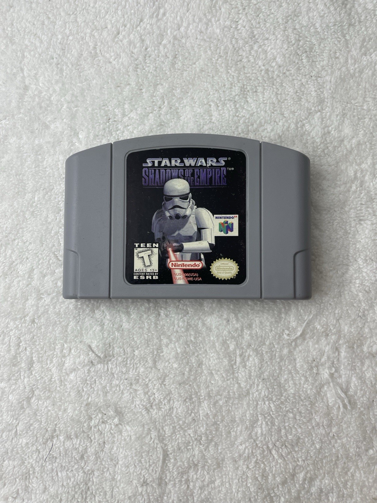 Star Wars: Shadows of the Empire & Racer Lot (Nintendo 64 N64) Cleaned- Tested