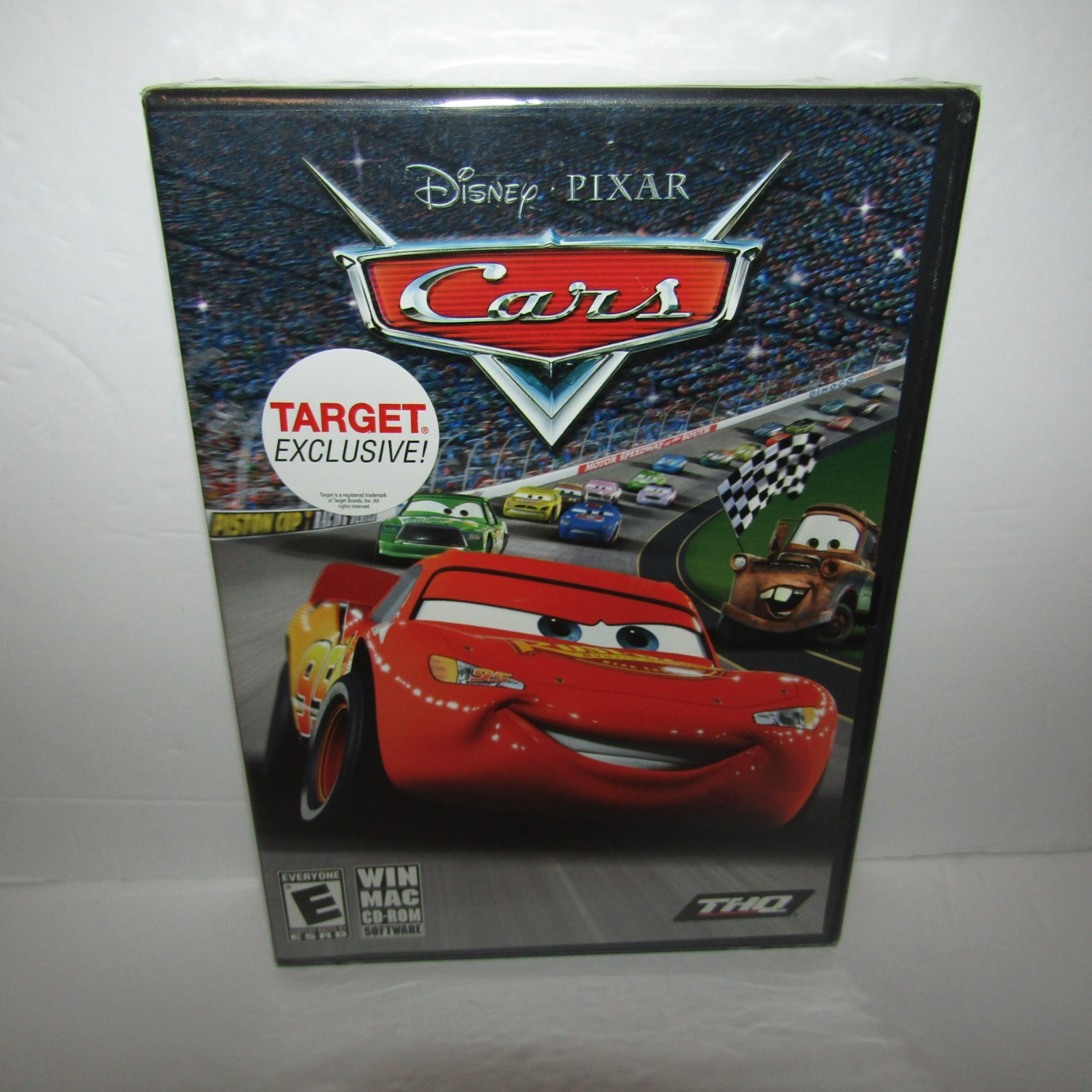 Disney Pixar Cars Win/ Mac Cd-ROMTHQ Video Game Brand New & Sealded Target Excl.