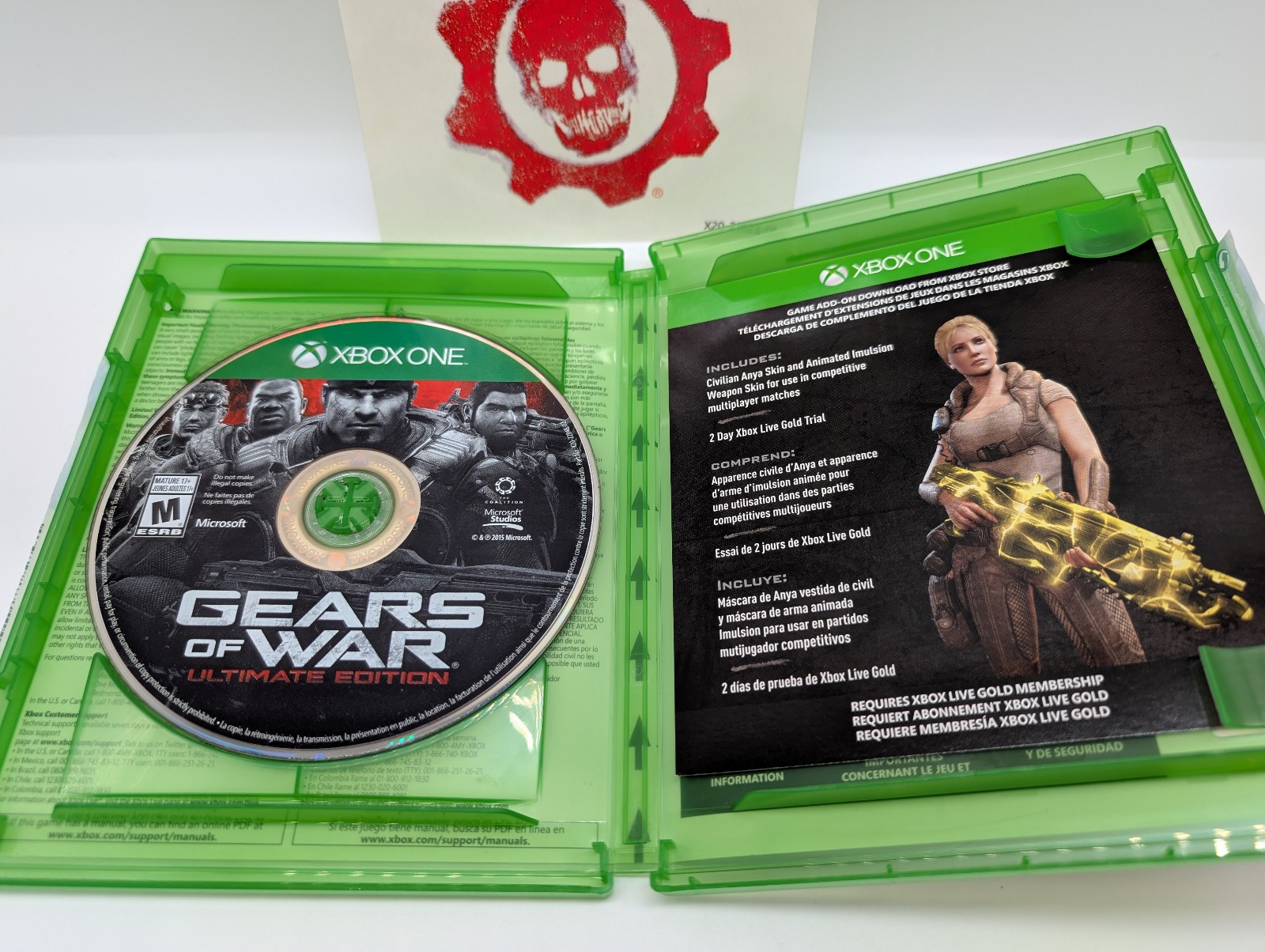Rare Replay/Gears of War Ultimate Edition (Microsoft Xbox One) MINT! MAIL TOMORR