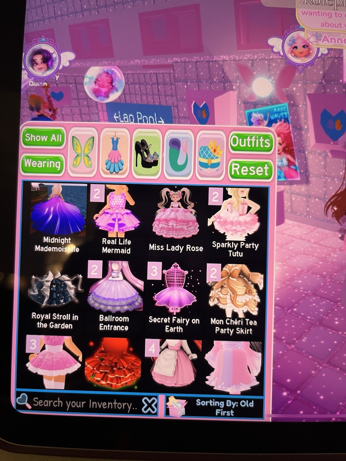 Royal High Inventory Everything For Trade Let Me Know If You Have Offers!