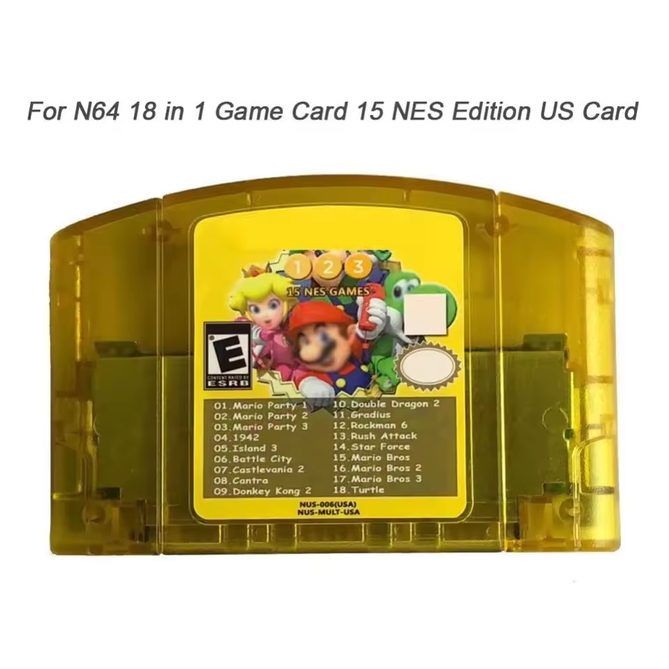 N64 Game Cartridge Select Title US Version