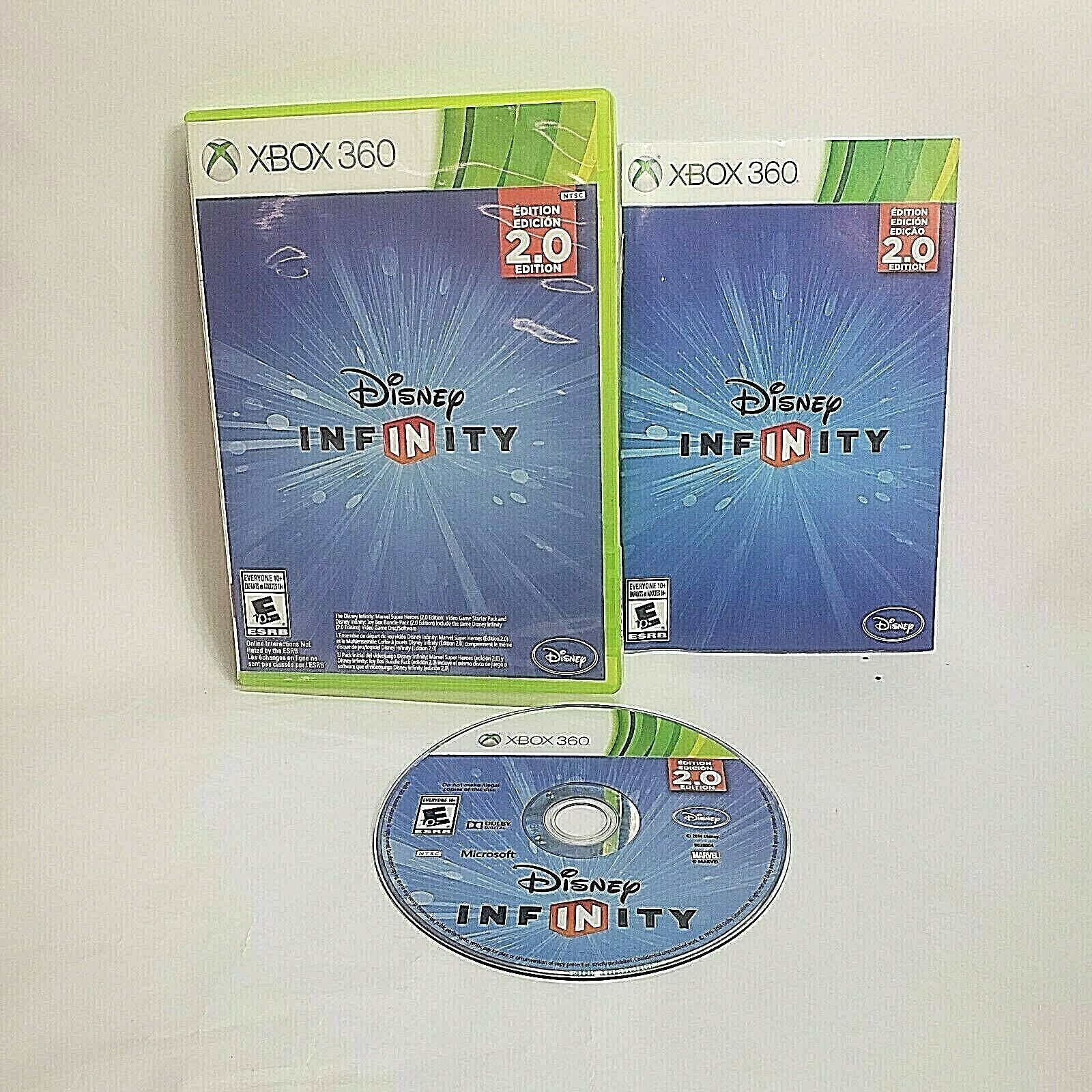 Disney Infinity 2.0 Edition (Microsoft Xbox 360, 2014) Tested And Works