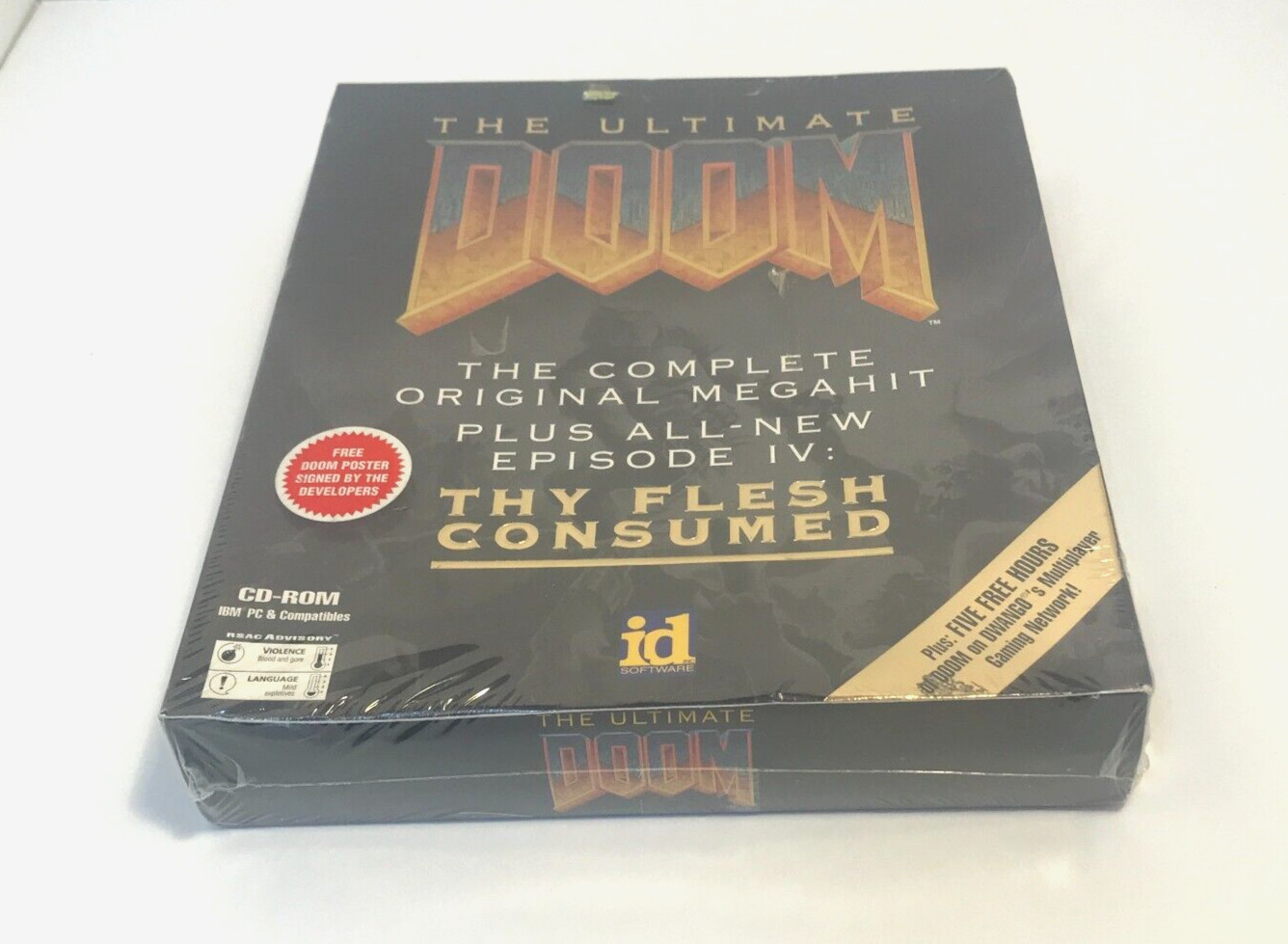 Ultimate Doom (PC, 1995) – The Original Big Box Release READ DESCRIPTION