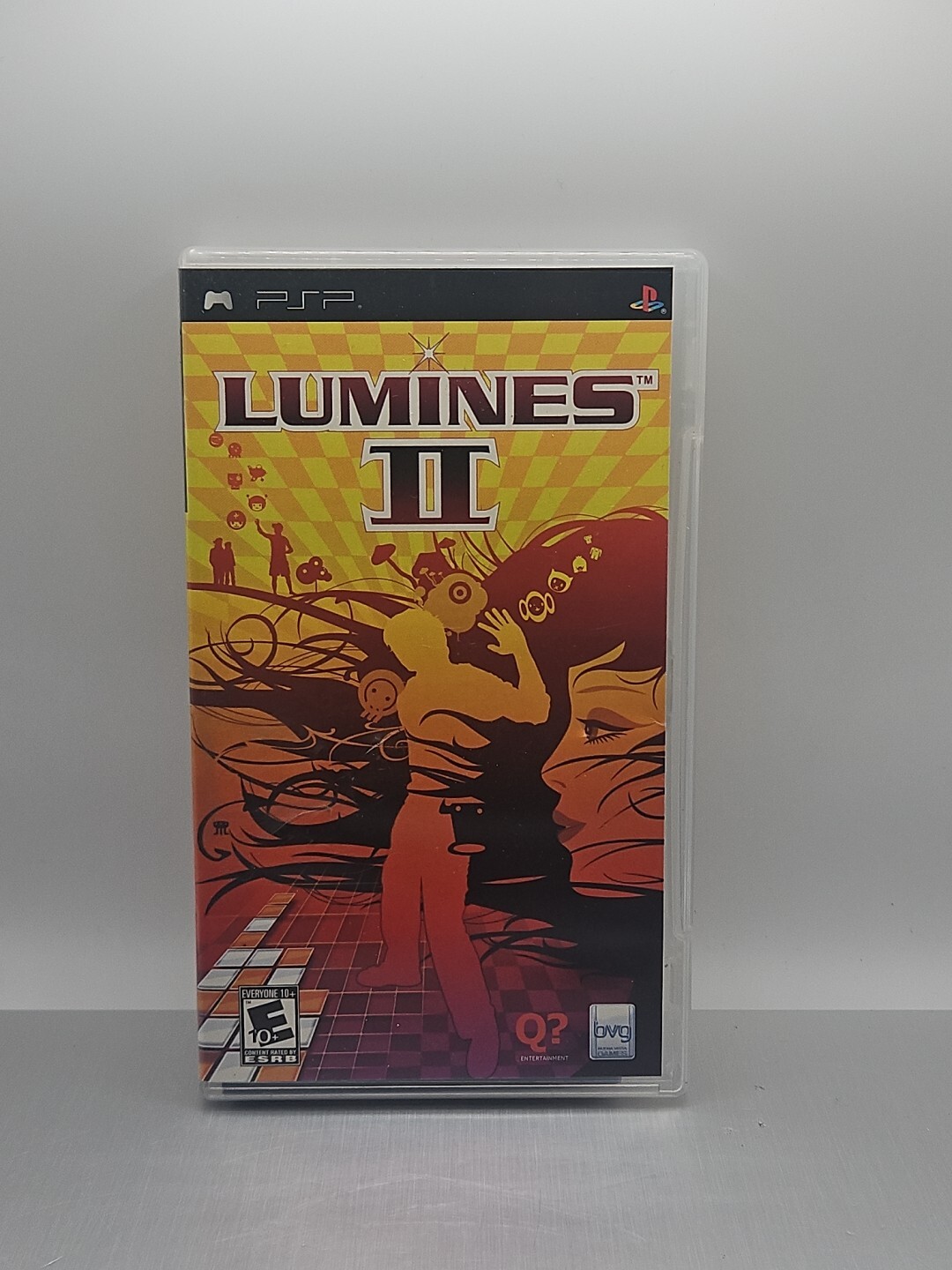 Lumines II (Sony PSP, 2006) CIB Case Small DAMAGE