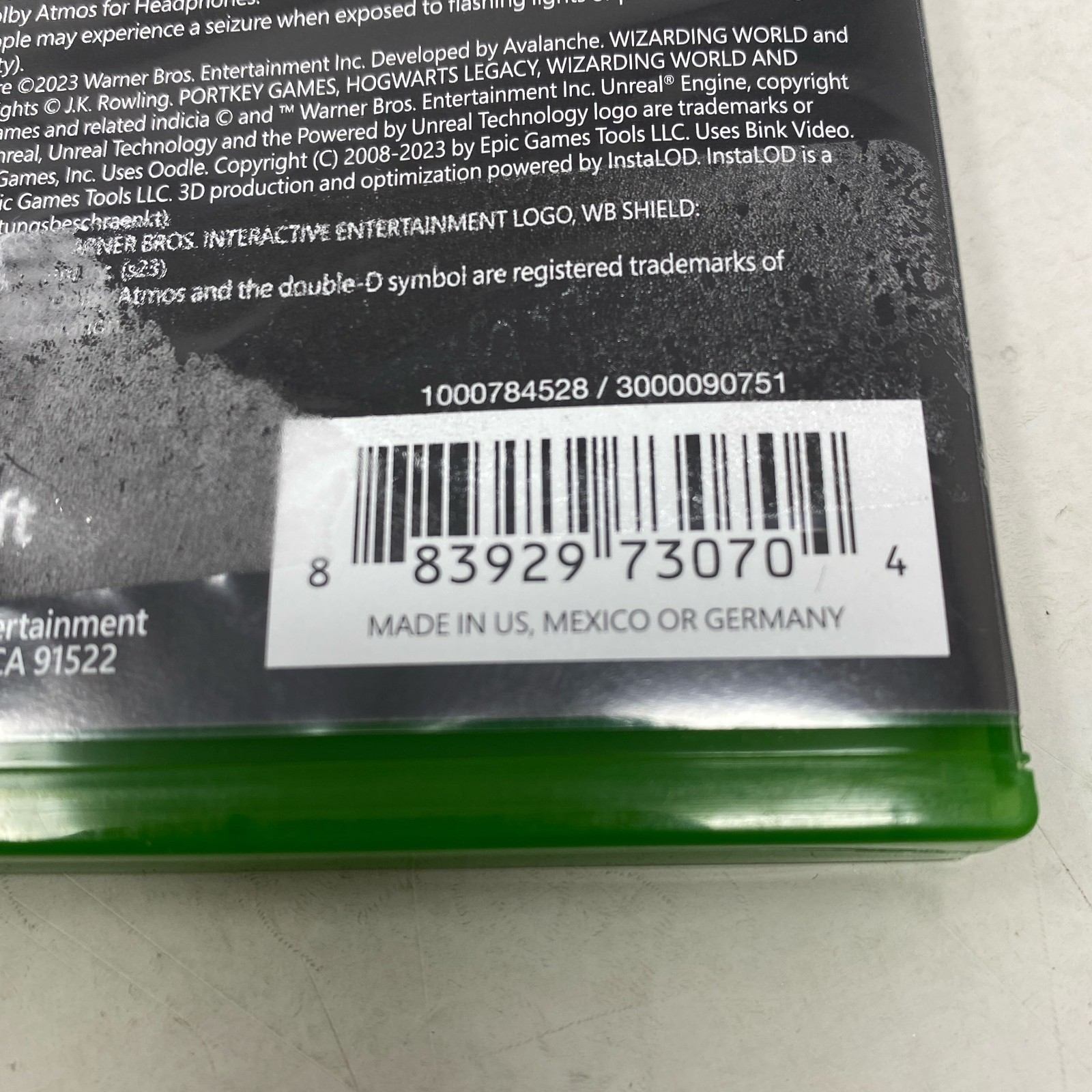 WB Games Hogwarts Legacy for Xbox Series X (Physical Disc)
