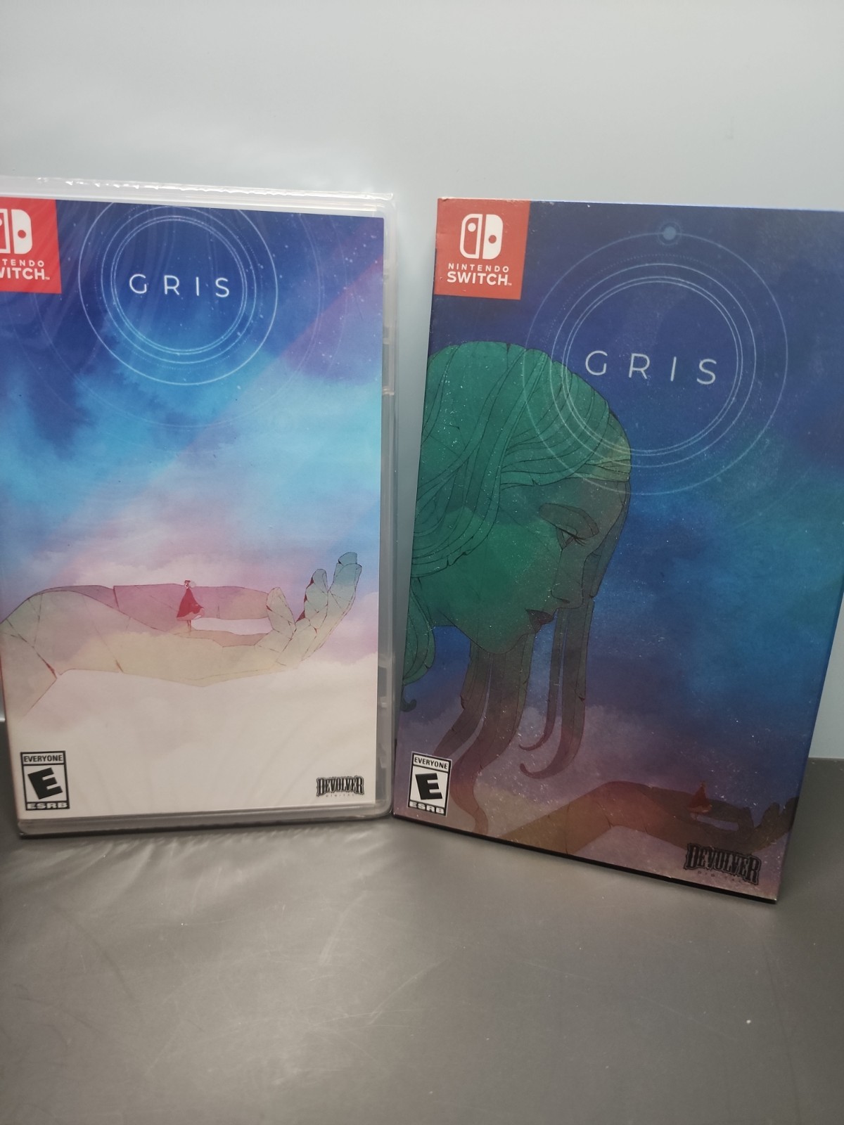 Gris (Nintendo Switch, 2021) With Slip Cover
