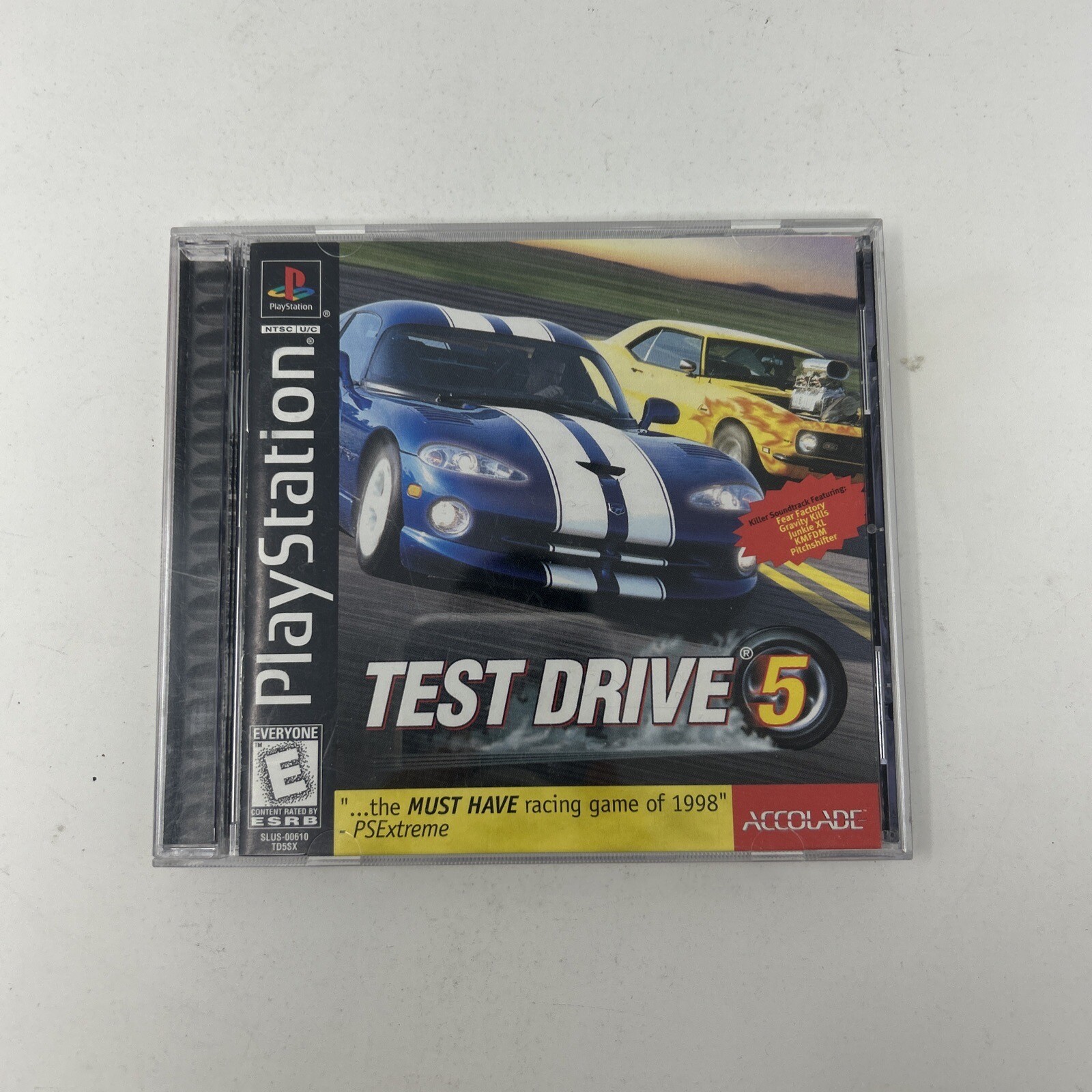 Test Drive 5 PS1 (Sony PlayStation 1) PS1 Complete CIB