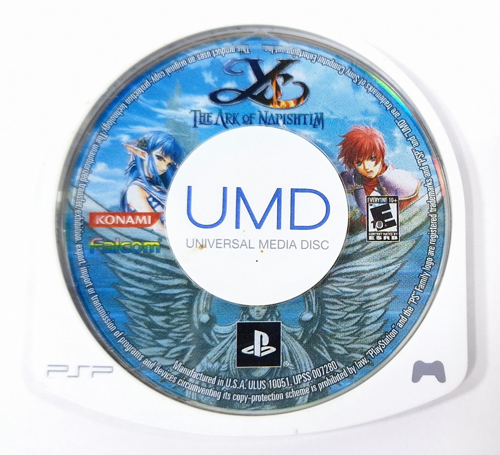 Ys: The Ark of Napishtim (Sony Playstation PSP 2006) & Manual CIB Complete 19991