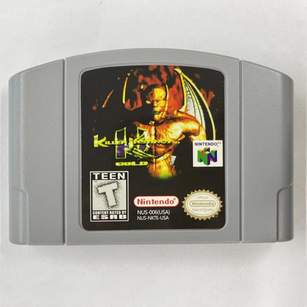 Killer Instinct Gold – Nintendo 64 (N64) Factory sealed Tested and working