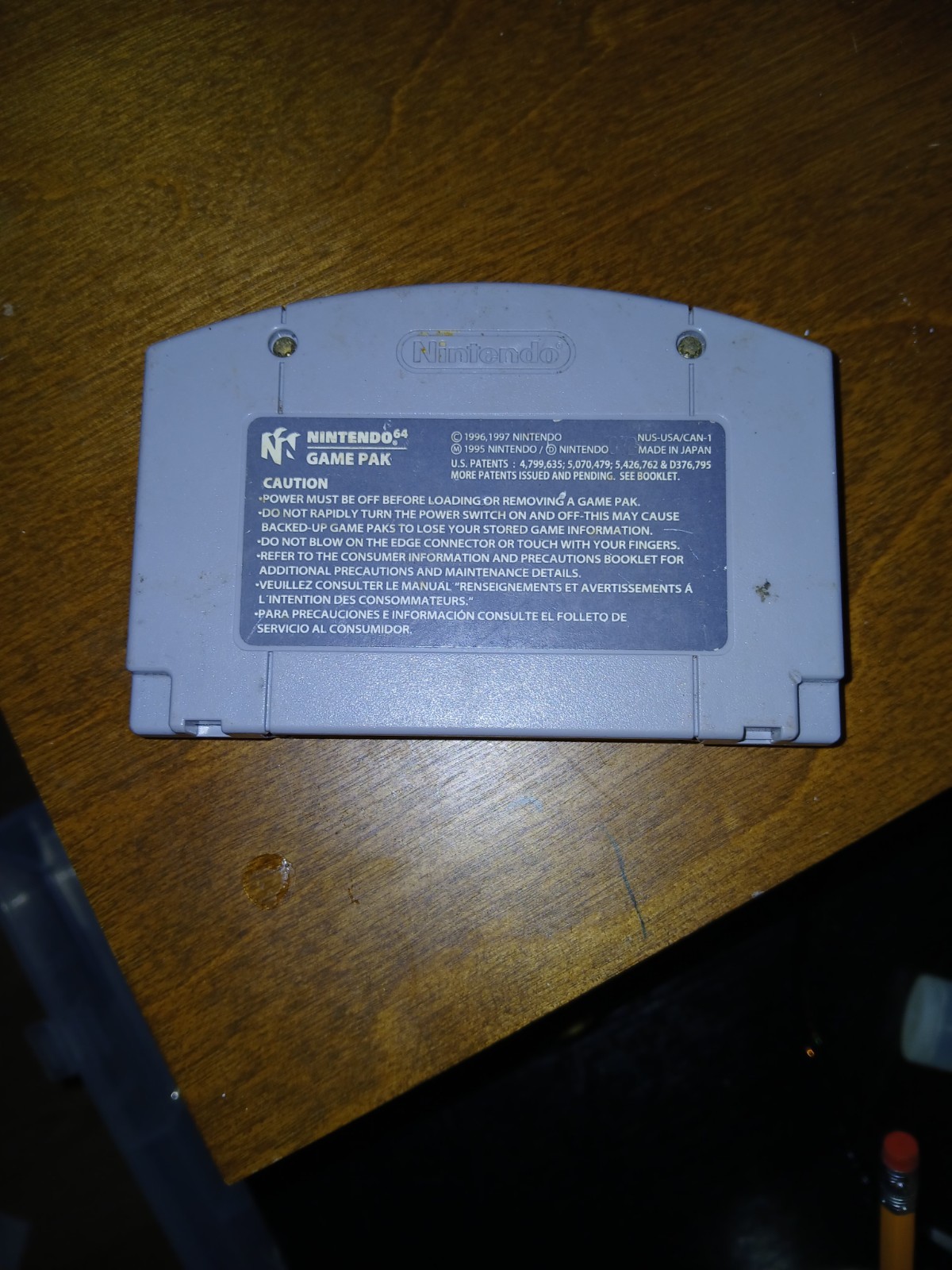 Nintendo The Legend of Zelda: Ocarina of Time N64 NTSC-U/C E 1998