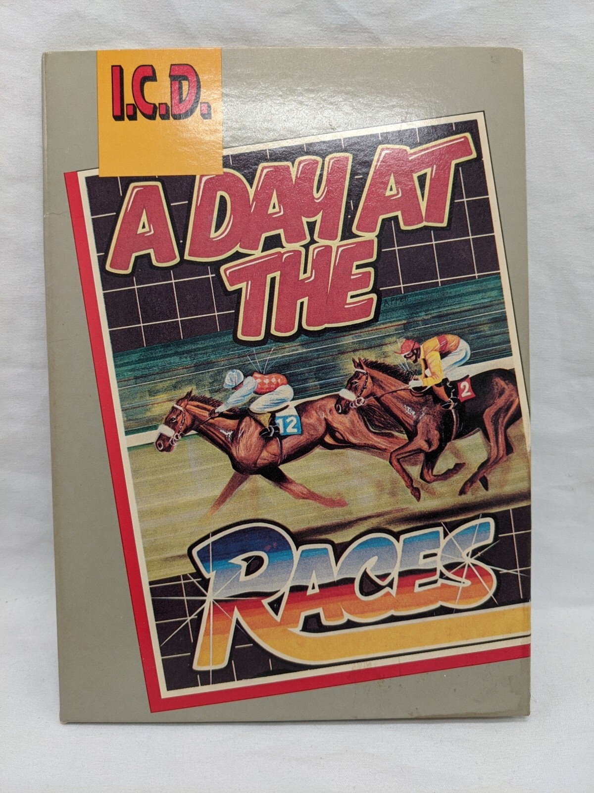 ICD A Day At The Races 48K Atari Microcomputer 130XE Video Game