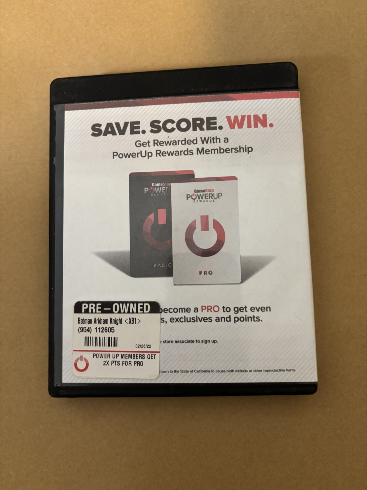 Batman: Arkham Knight Microsoft Xbox One XB1 2015 Video Game