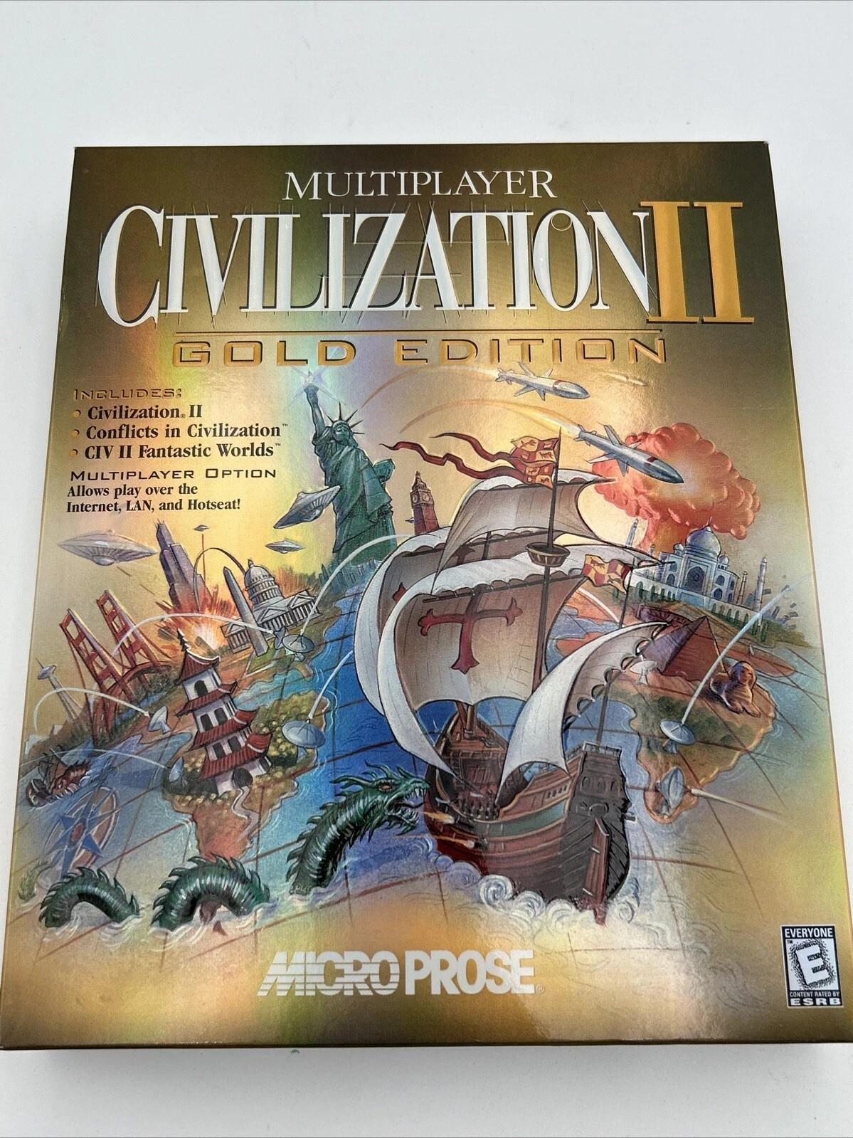 Civilization II: Multiplayer Gold Edition PC Big Box – New Sealed