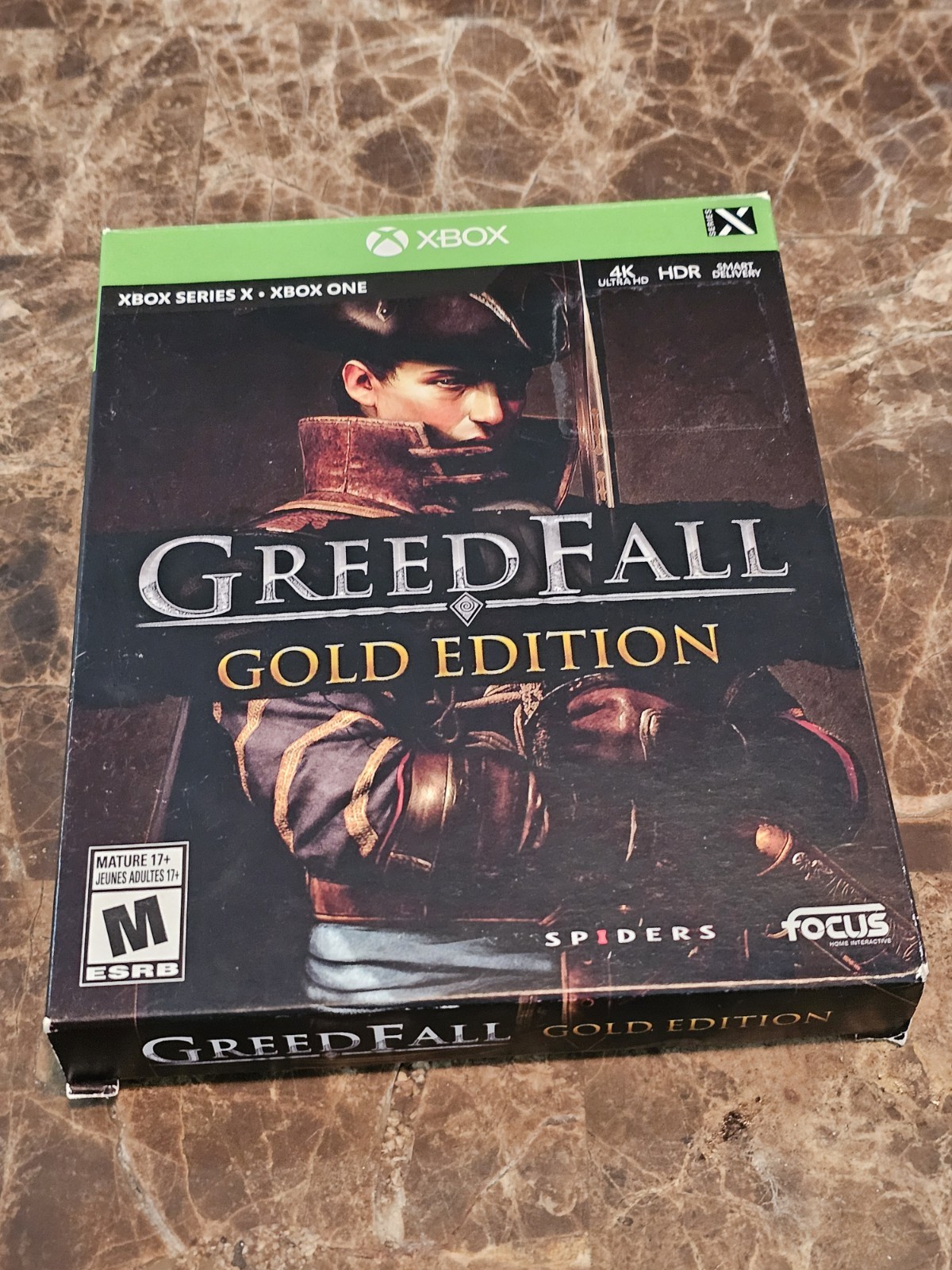 Greedfall – Gold Edition Microsoft Xbox One Xbox Series X Complete! Disc Mint