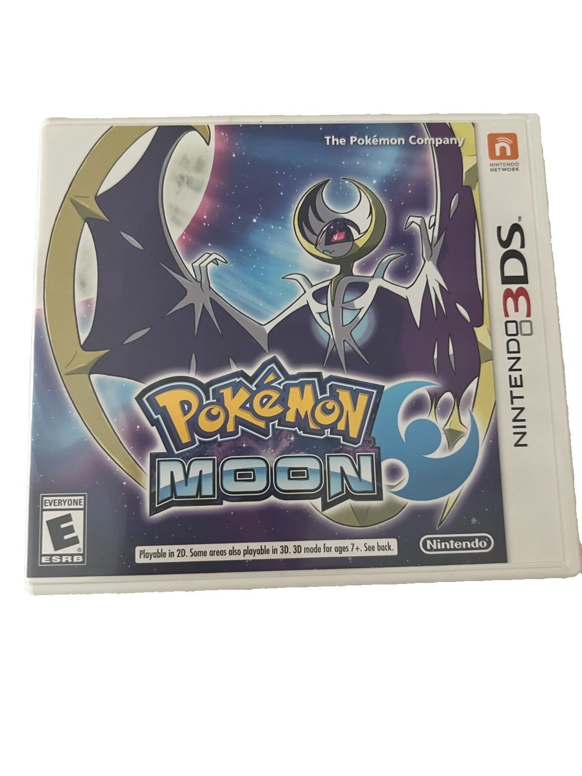 Pokemon Moon – Nintendo 3DS – Lunela Necrozma Solgaleo Pikachu CIB w/ inserts