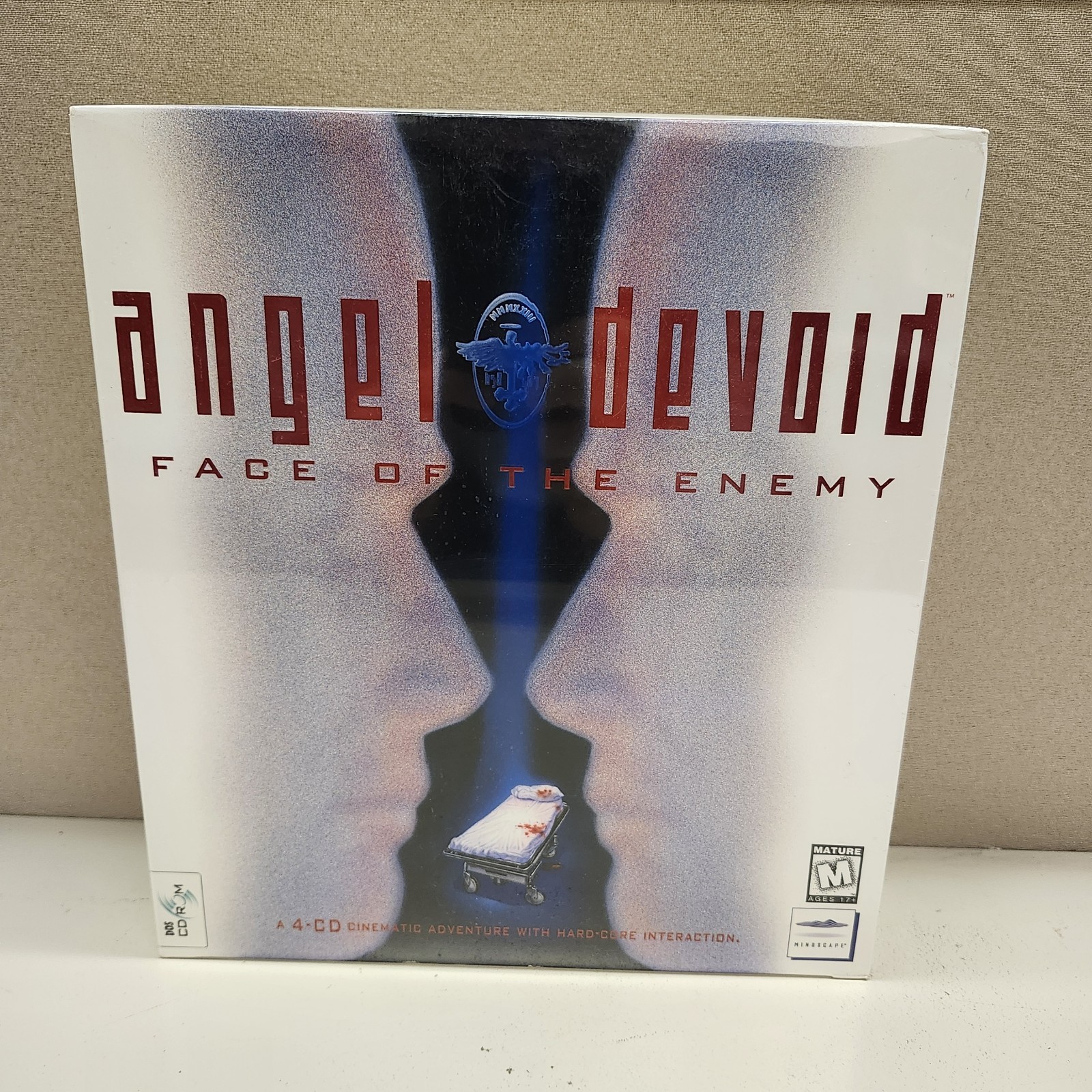 Angel Devoid: Face of the Enemy 1995 Big Box Mindscape Adventure SEALED NEW NIB