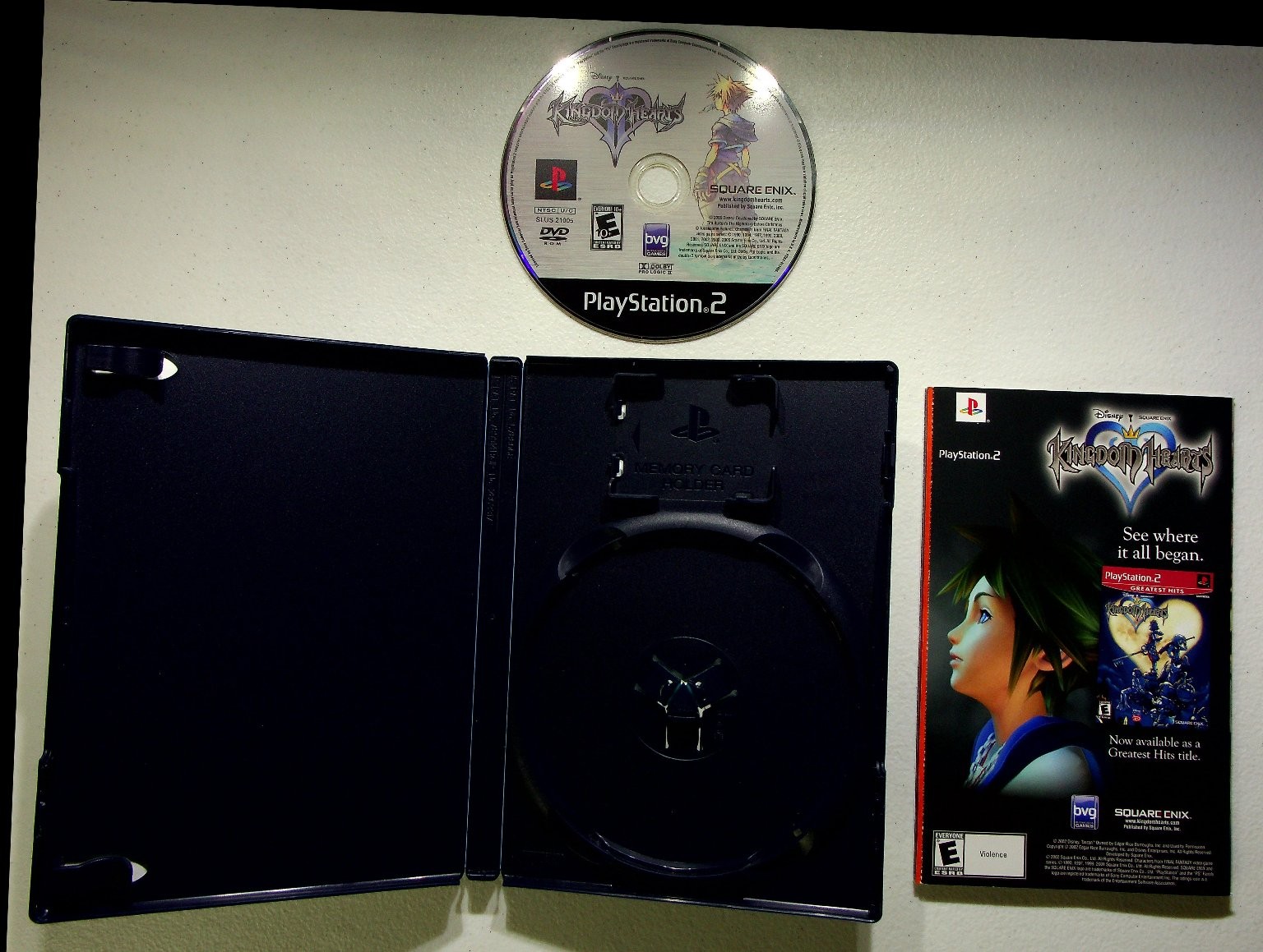 Kingdom Hearts II PlayStation 2 Video Game Action RPG Single Player