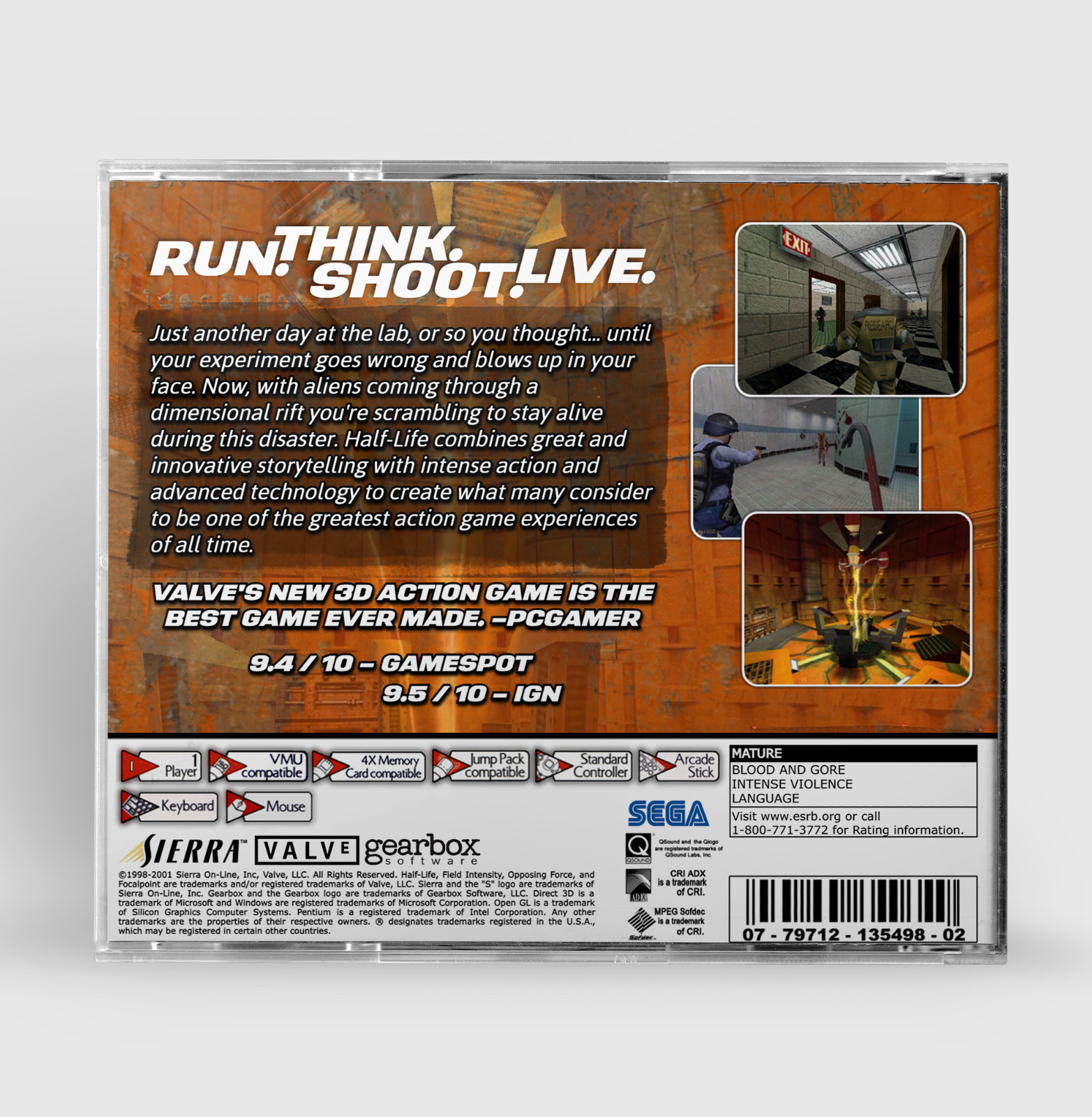 Half-Life – Sega Dreamcast