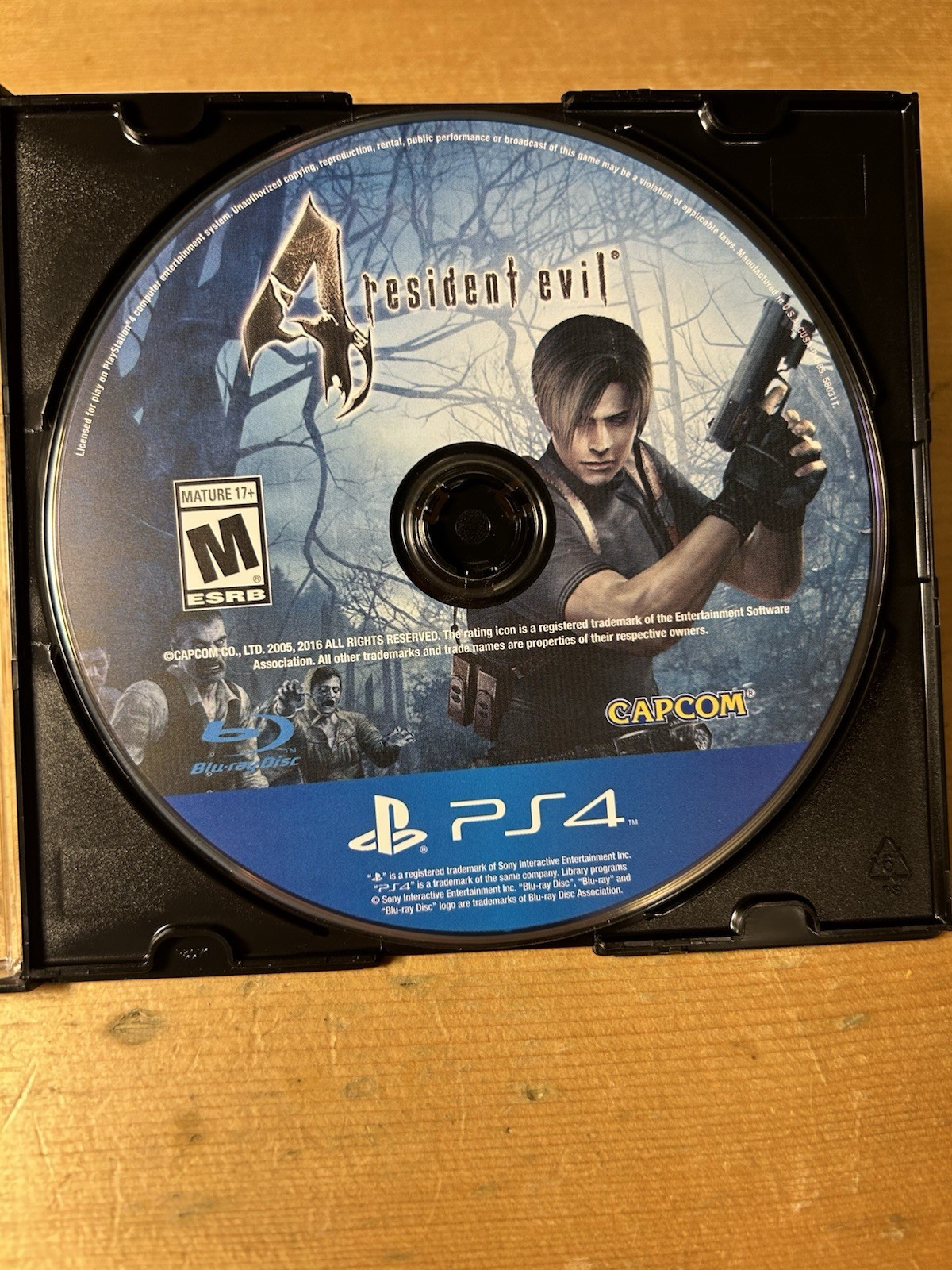 Resident Evil 4 (Sony PlayStation 4, 2016) Disc Only Tested