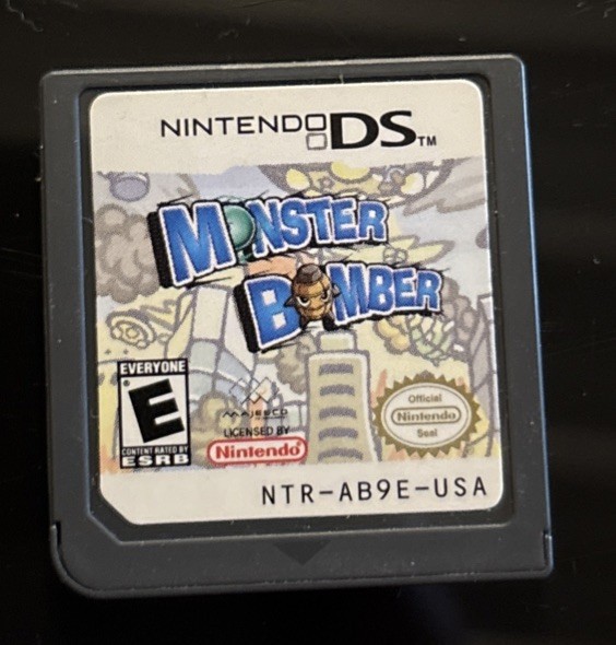 Monster Bomber Nintendo DS 2006 Action Adventure Game game only