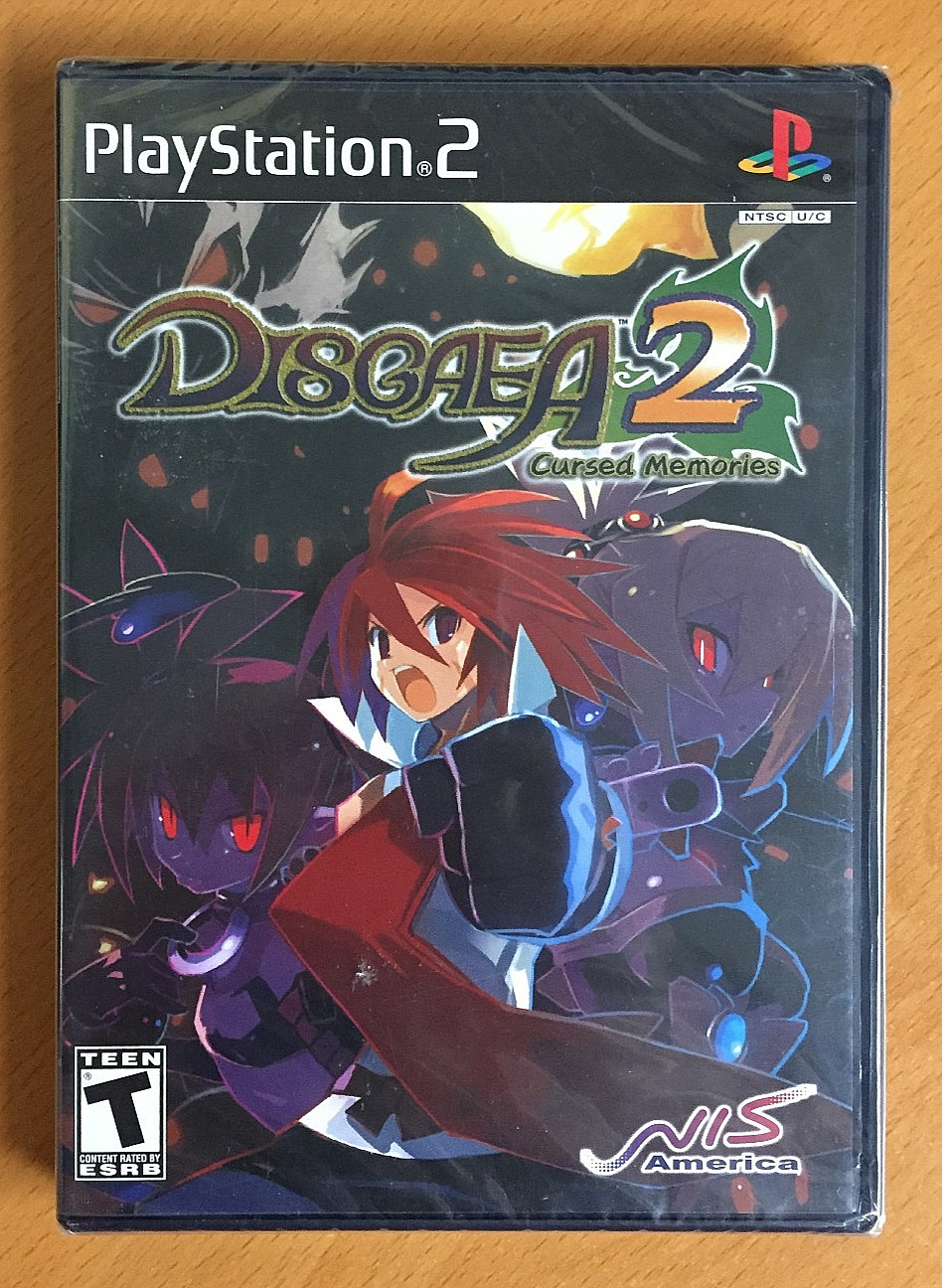 NEW sealed DISGAEA 2 Cursed Memories PLAYSTATION 2 ps2 RPG Tactical NIS AMERICA